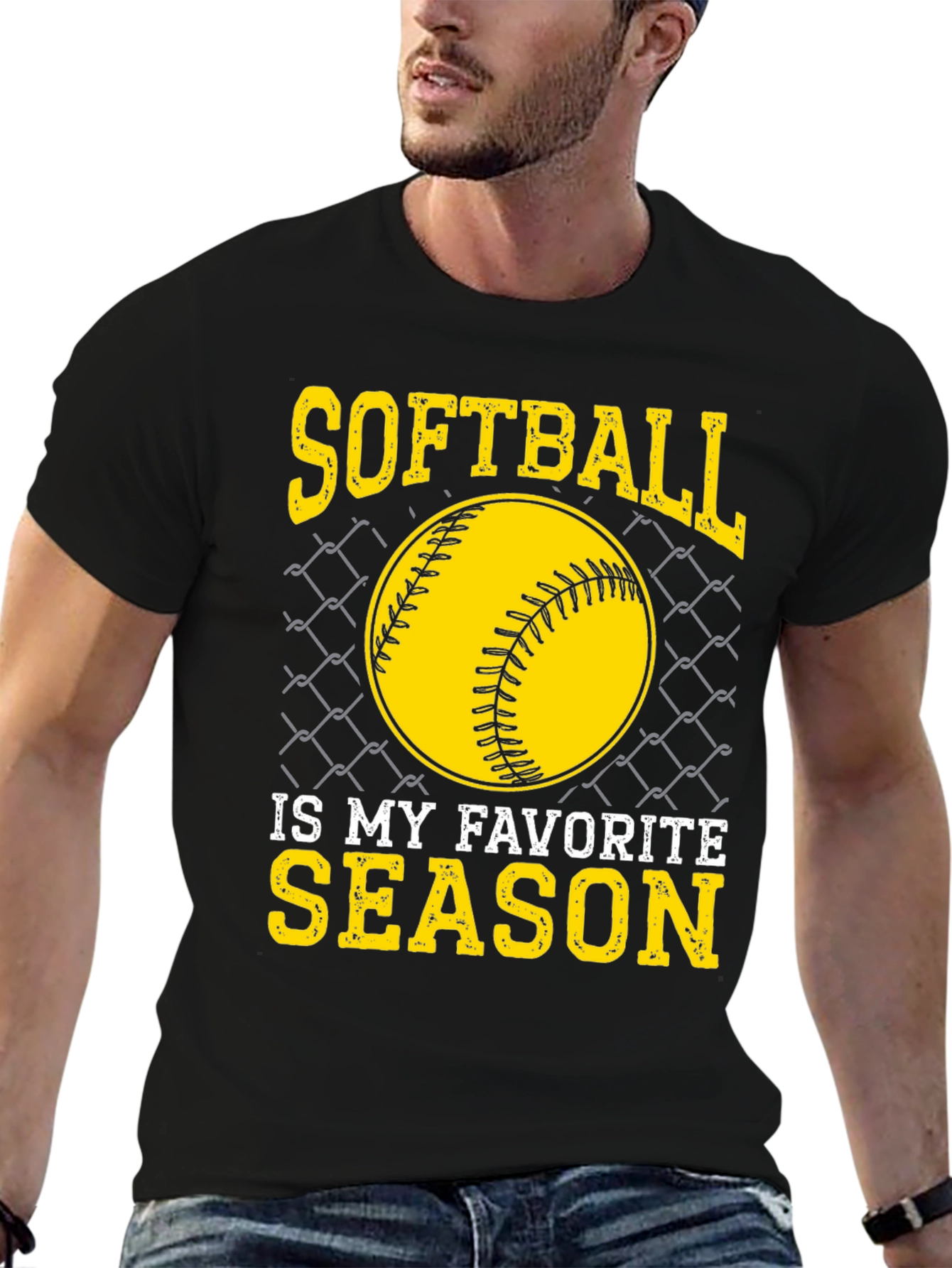 Softball Is My Favorite Season T-Shirt