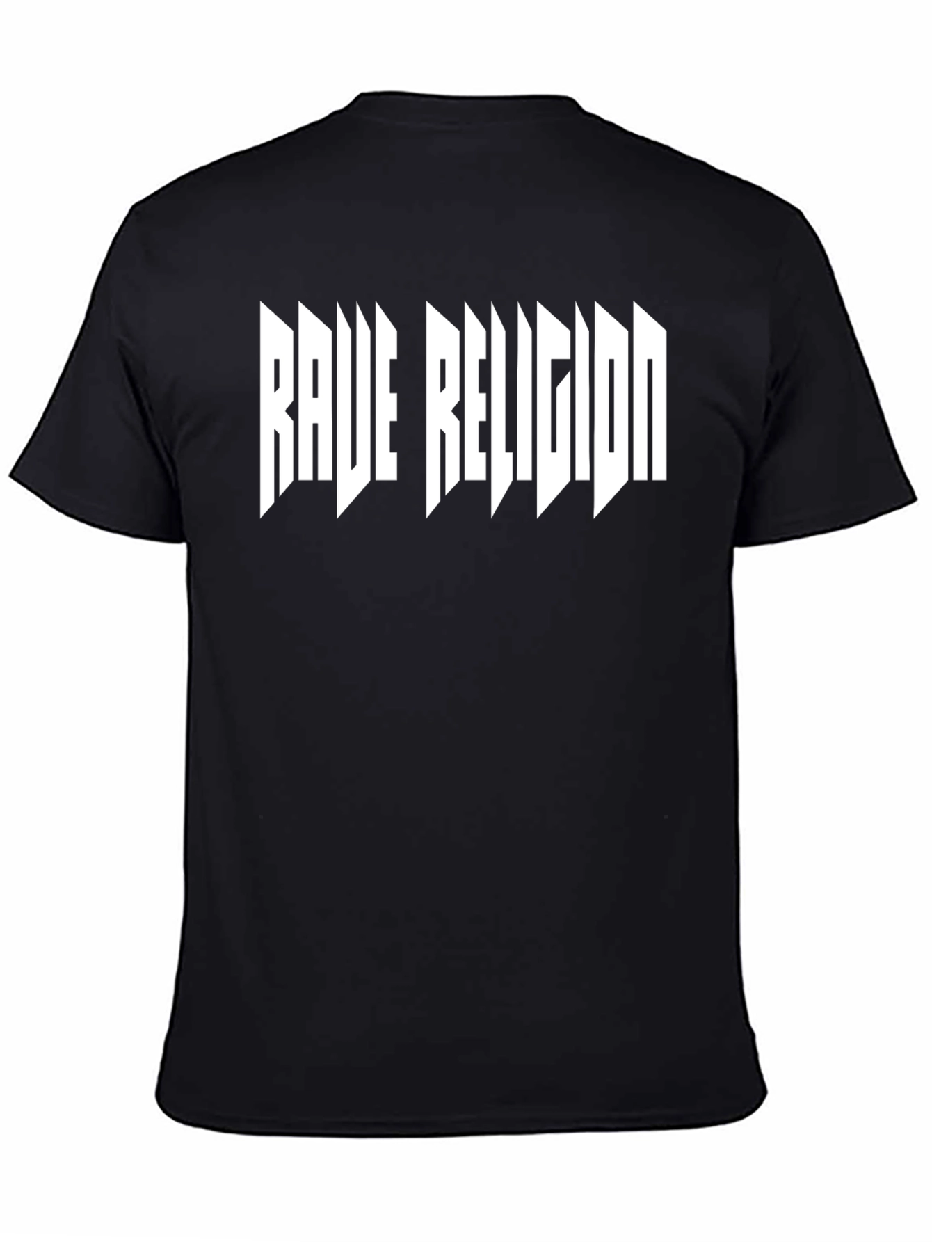 Rave Religion Graphic Tee - Black
