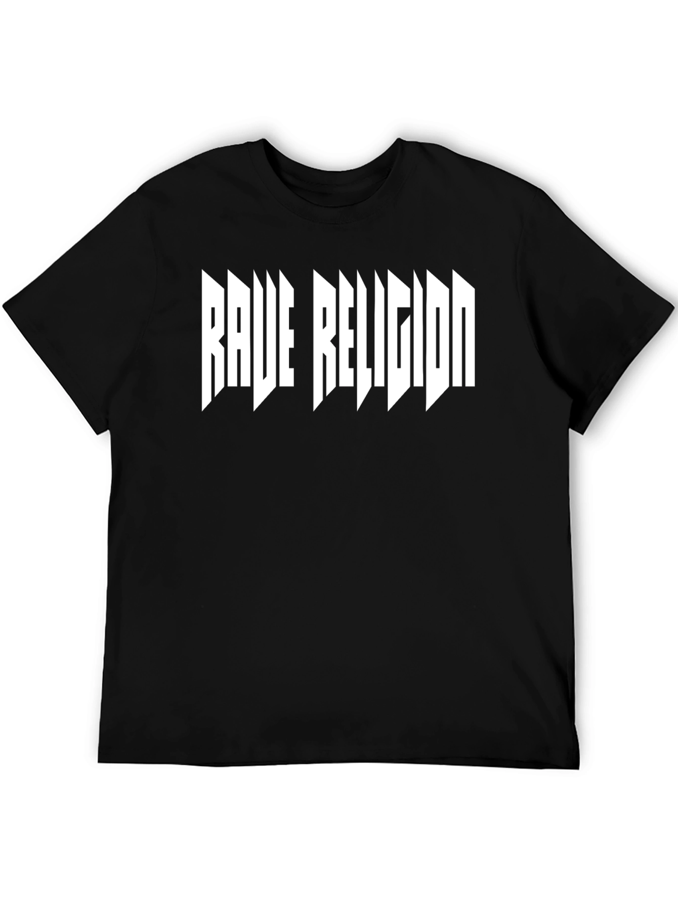 Rave Religion Graphic Tee - Black