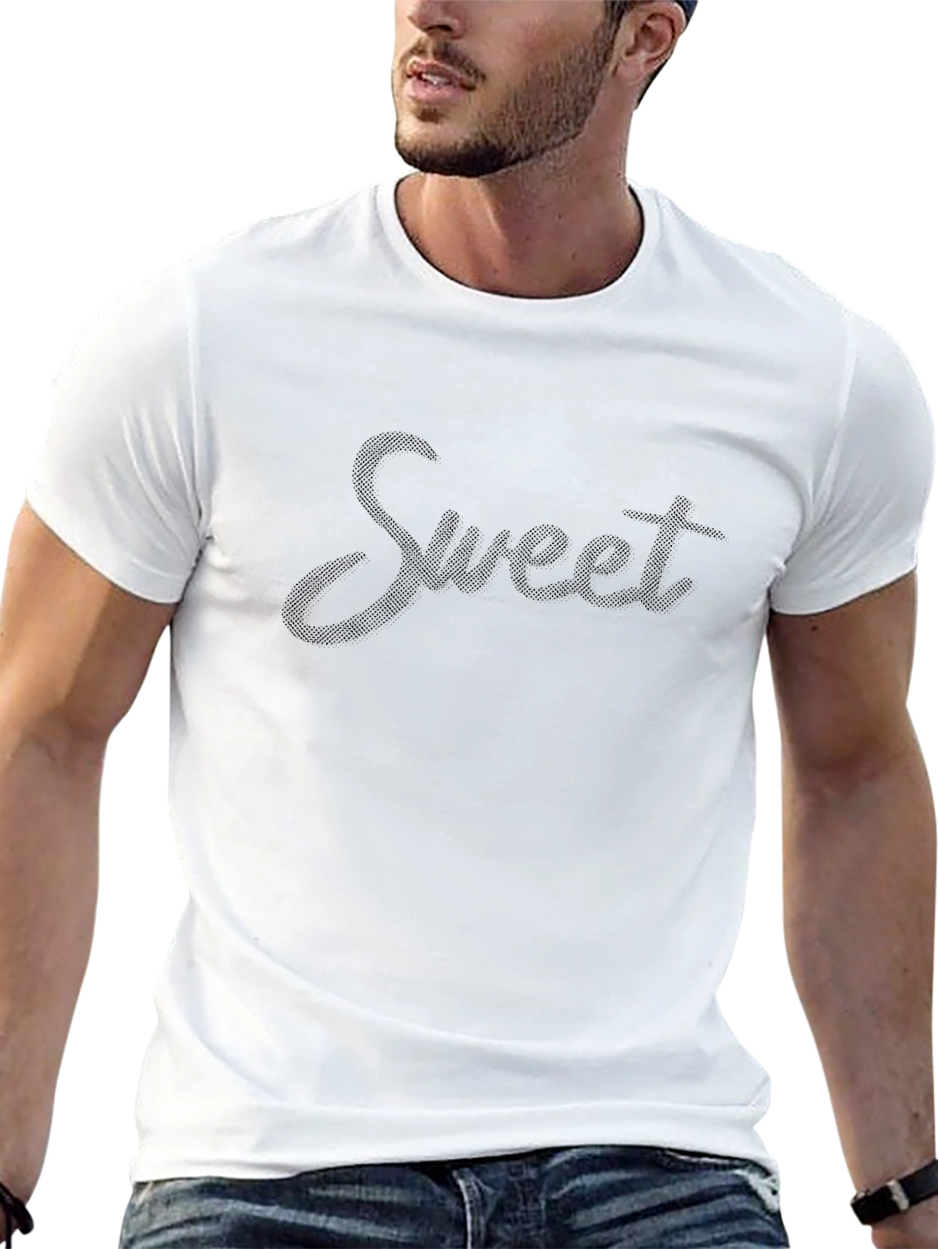 Sweet Black Graphic Tee - Stylish & Comfortable
