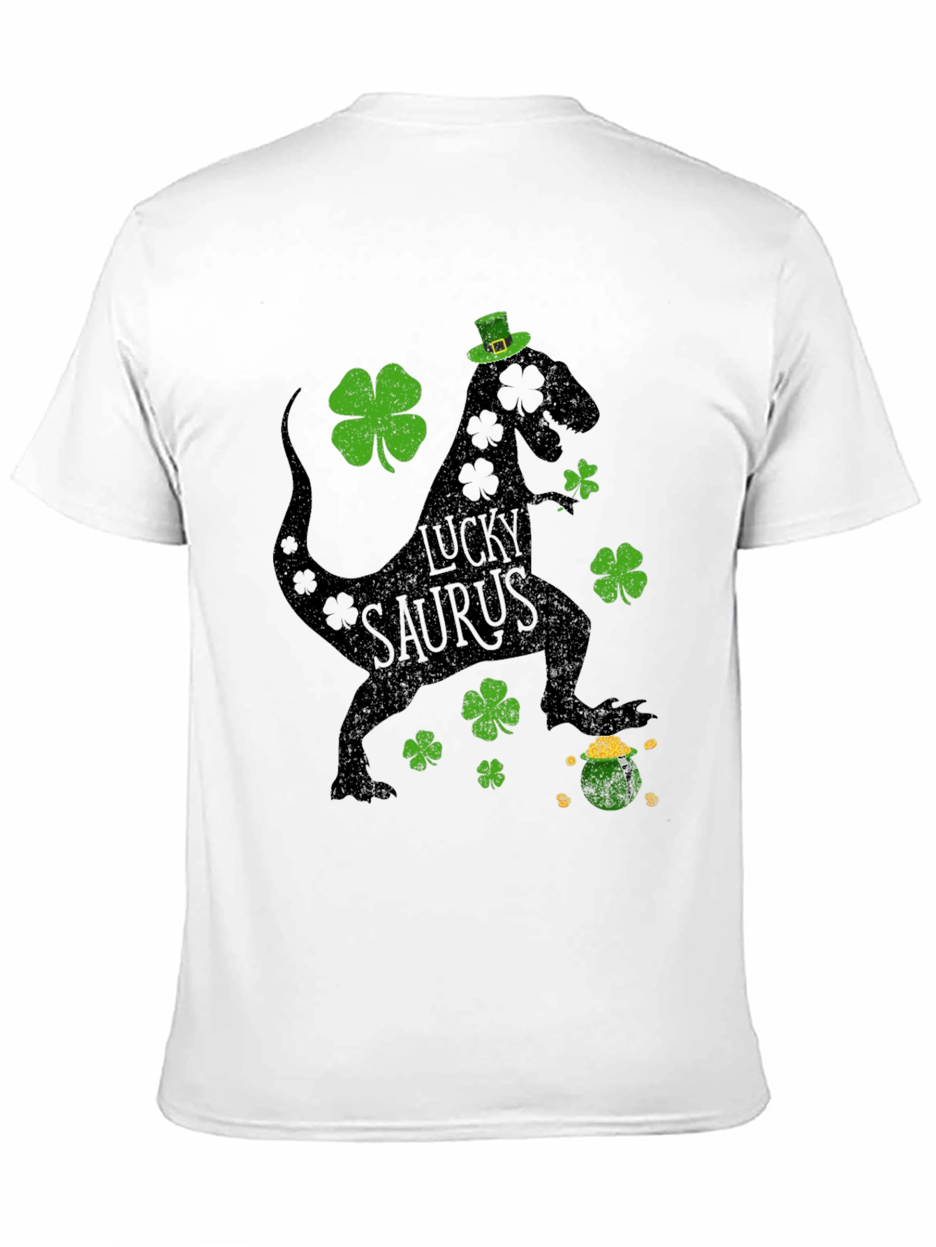 Lucky Saurus St. Patricks Day Graphic Tee