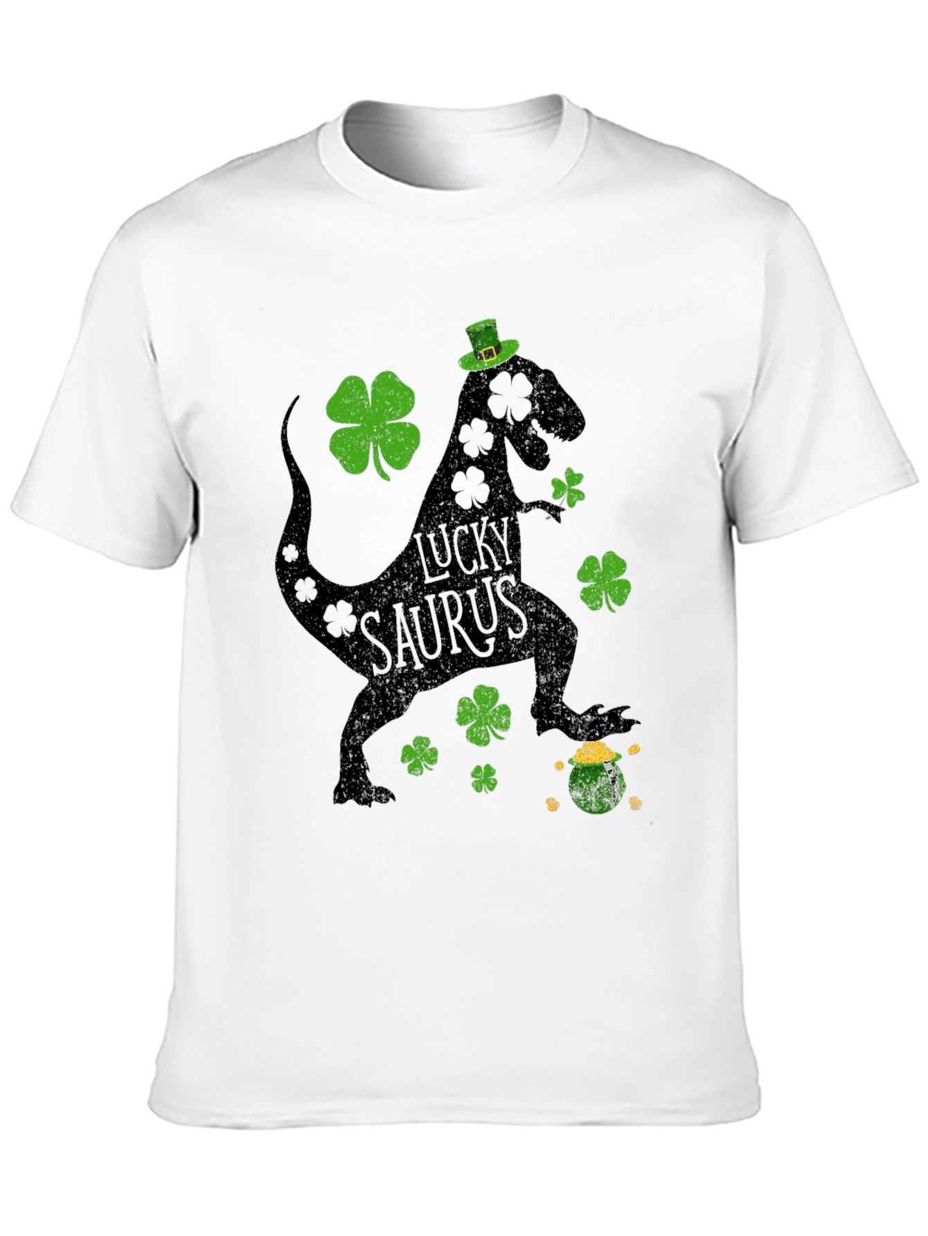 Lucky Saurus St. Patricks Day Graphic Tee