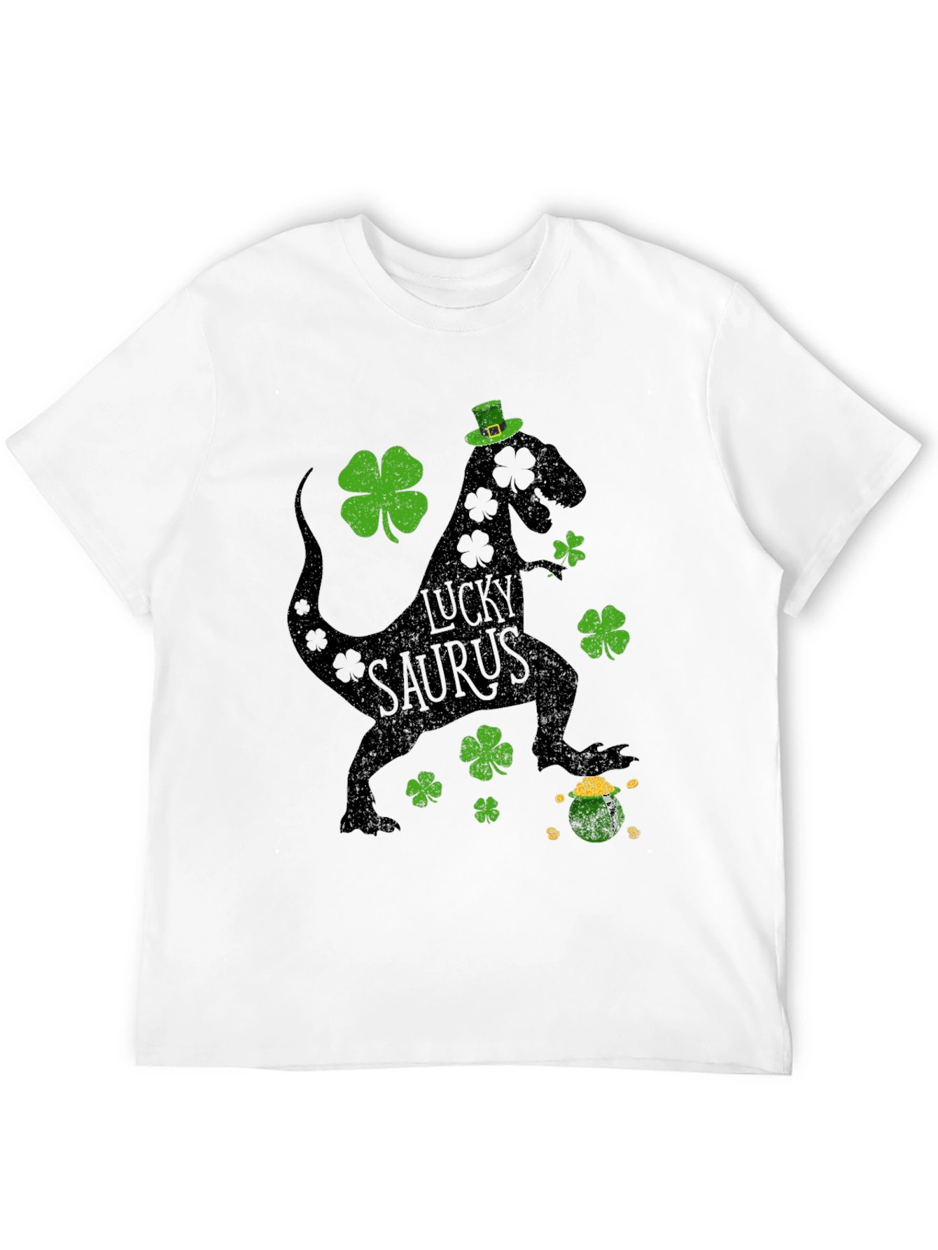 Lucky Saurus St. Patricks Day Graphic Tee