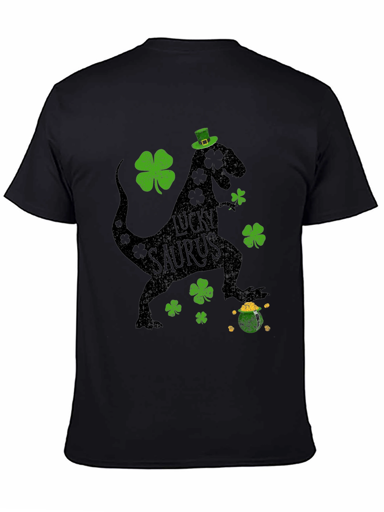 Lucky Saurus St. Patricks Day Graphic Tee