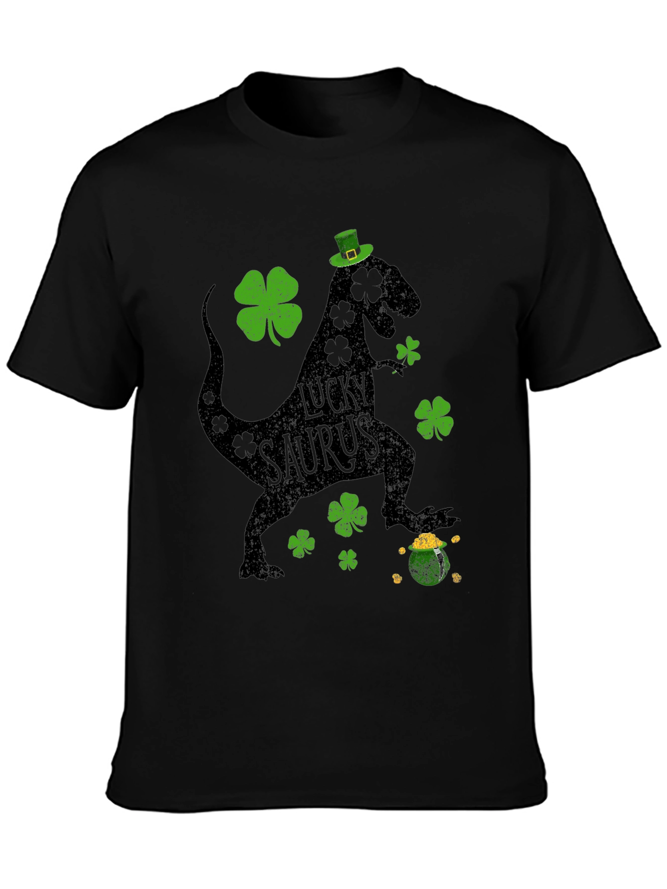 Lucky Saurus St. Patricks Day Graphic Tee