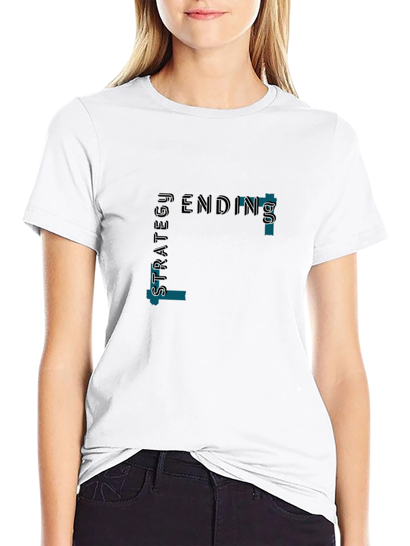Strategy Ending Black T-Shirt