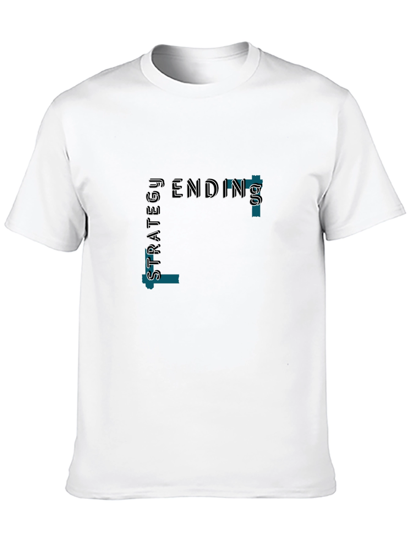 Strategy Ending Black T-Shirt