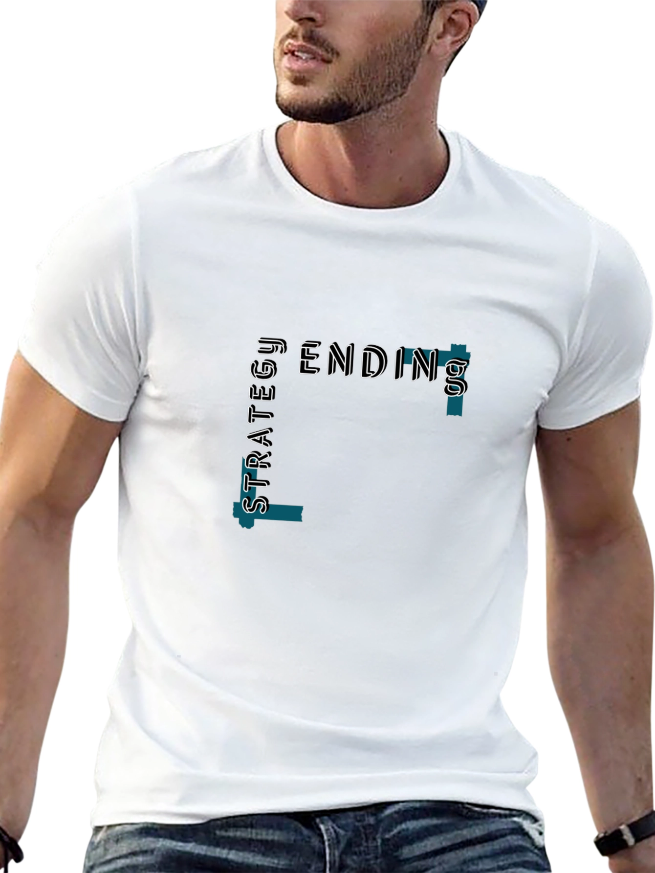 Strategy Ending Black T-Shirt