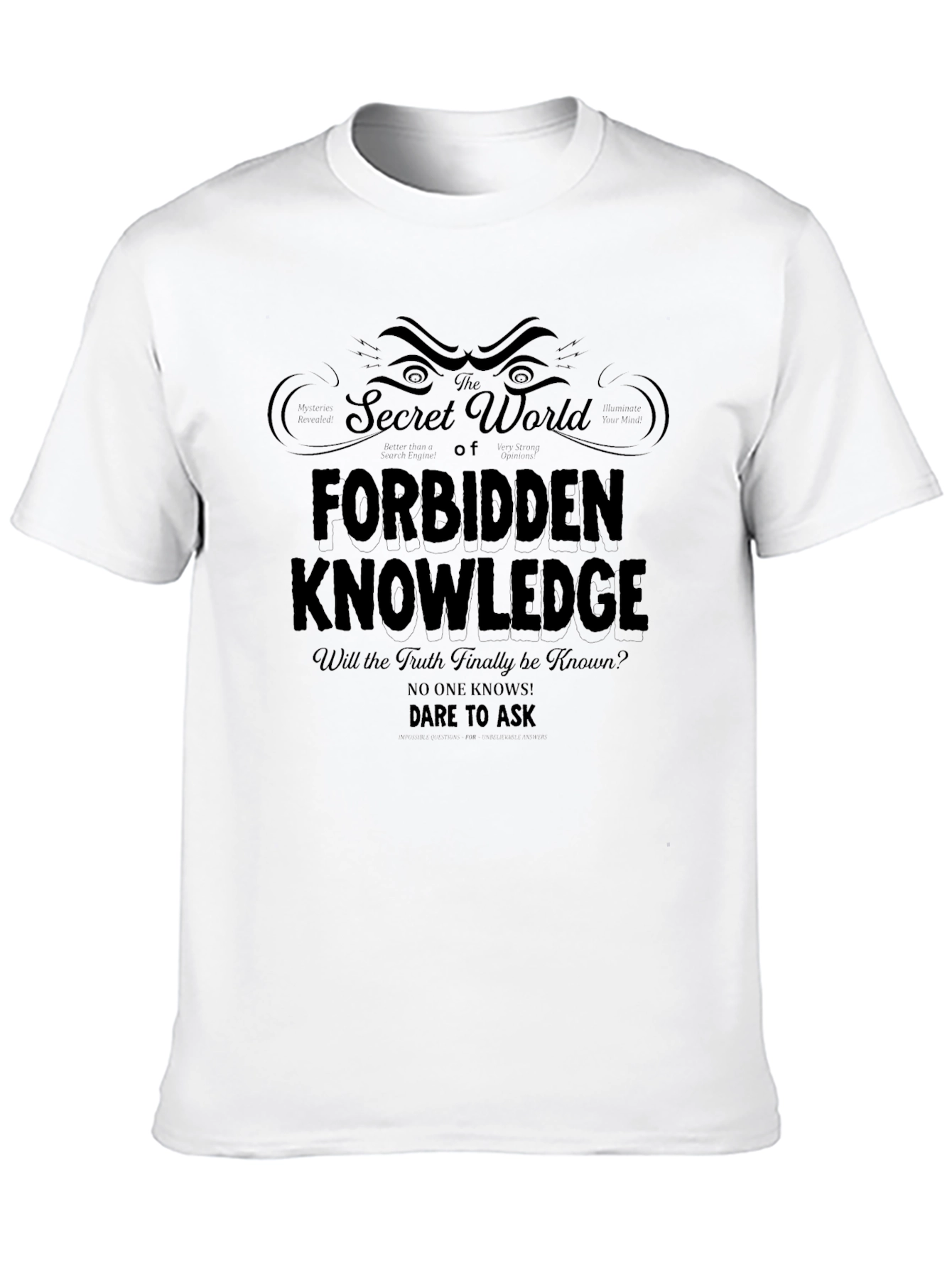 Forbidden Knowledge Graphic T-Shirt