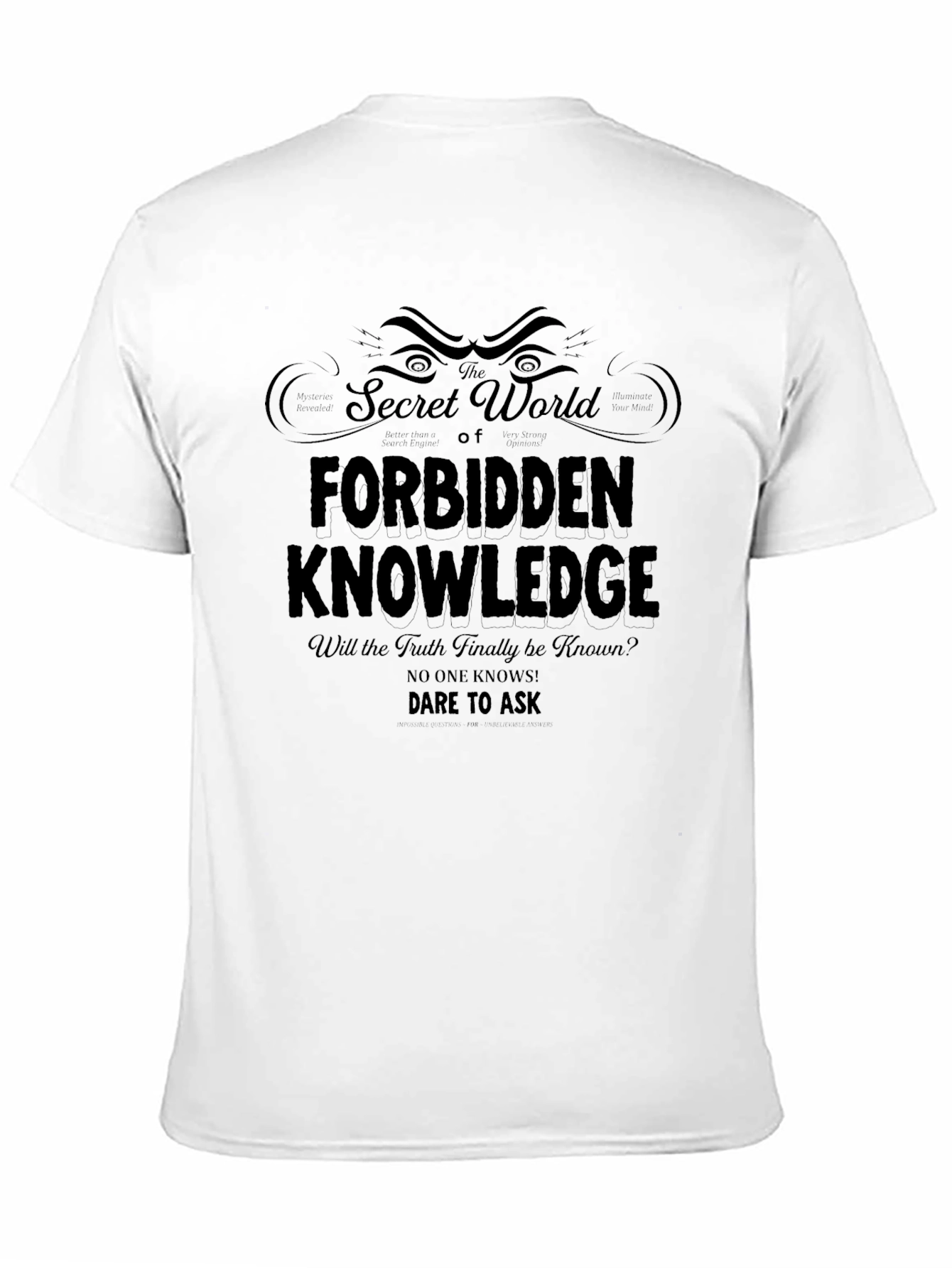 Forbidden Knowledge Graphic T-Shirt