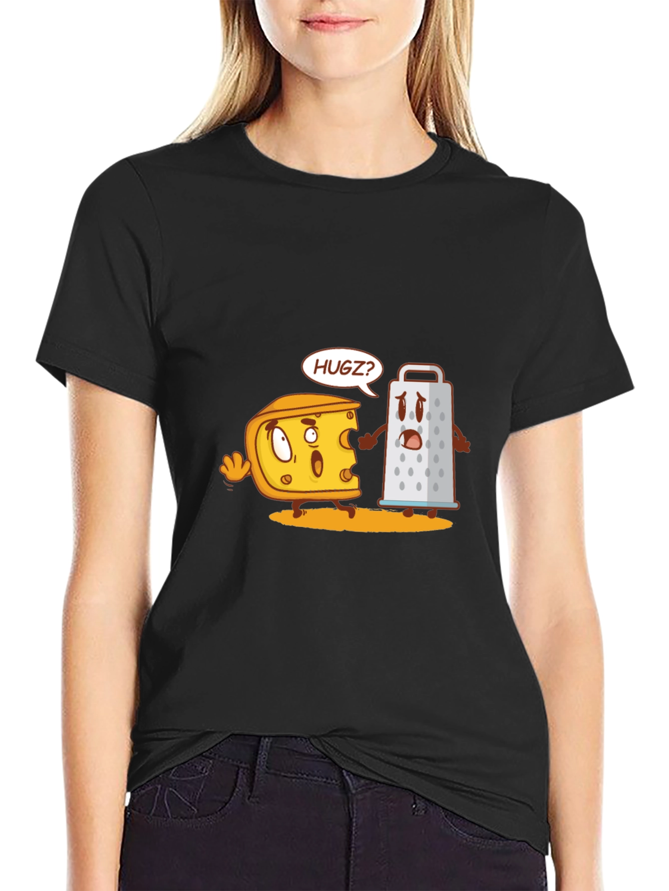 Funny Cheese Hug T-Shirt