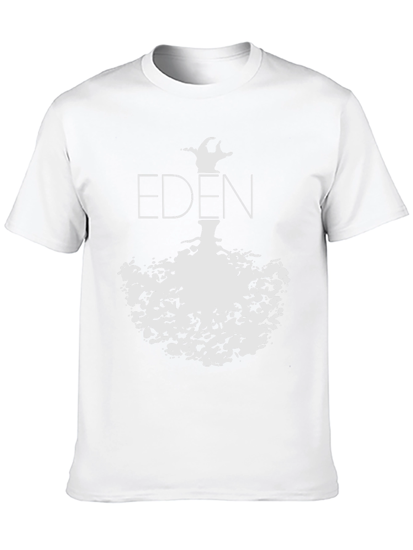 EDEN Graphic Print Black T-Shirt