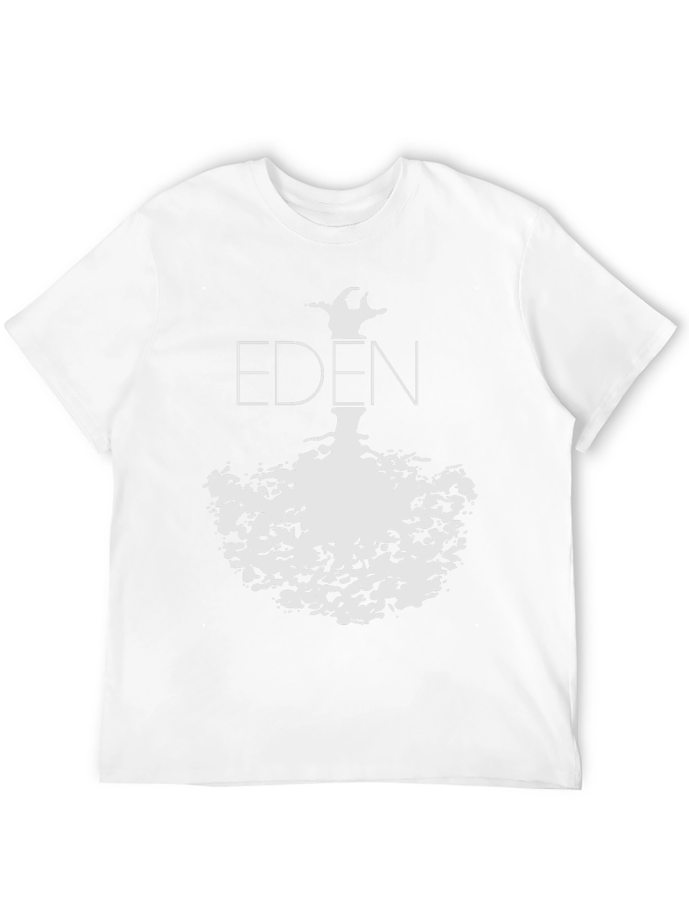 EDEN Graphic Print Black T-Shirt