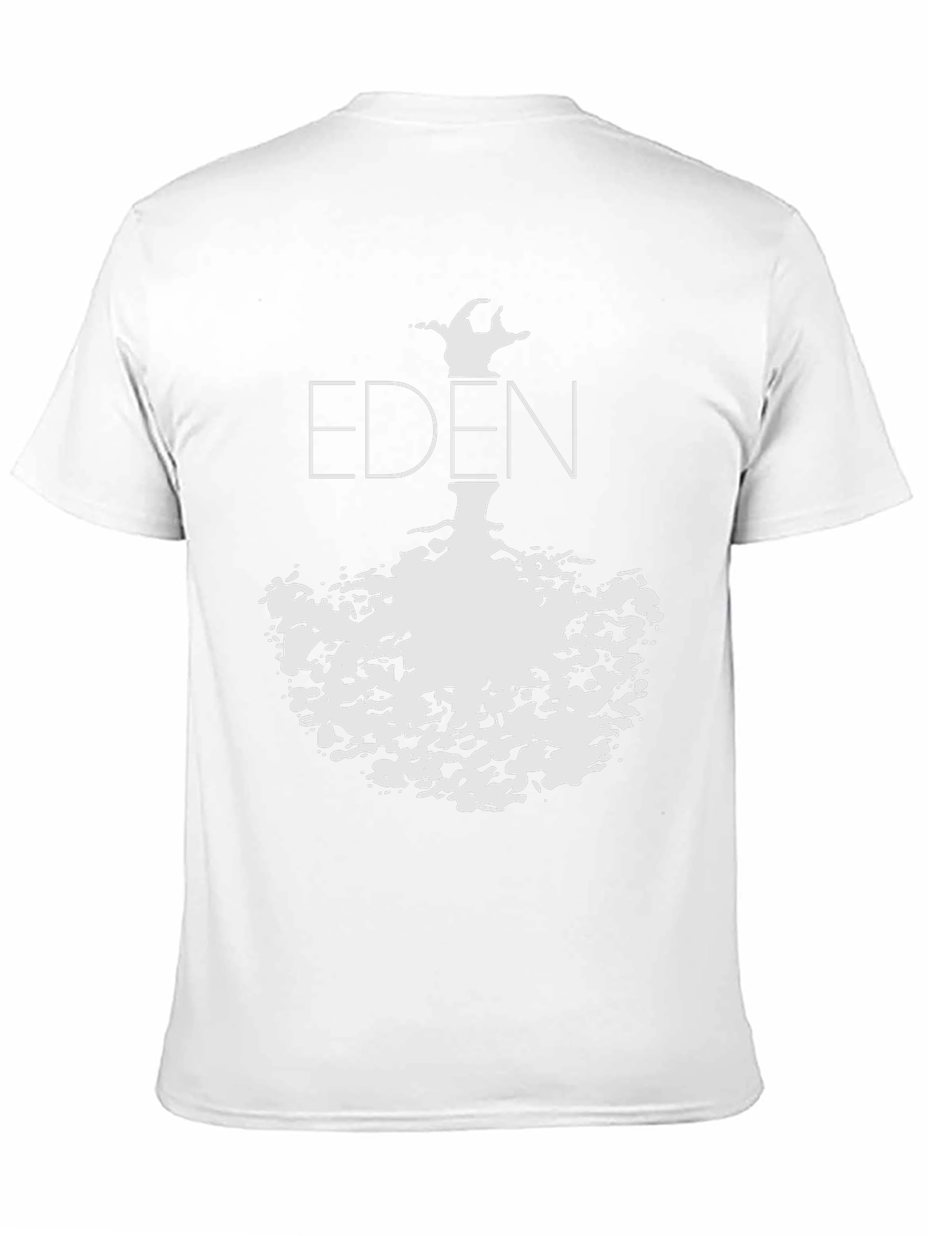 EDEN Graphic Print Black T-Shirt