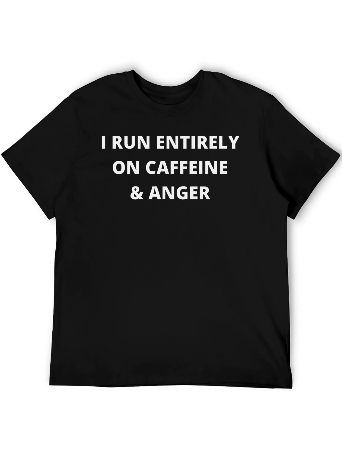 Caffeine & Anger T-Shirt - Funny Graphic Tee