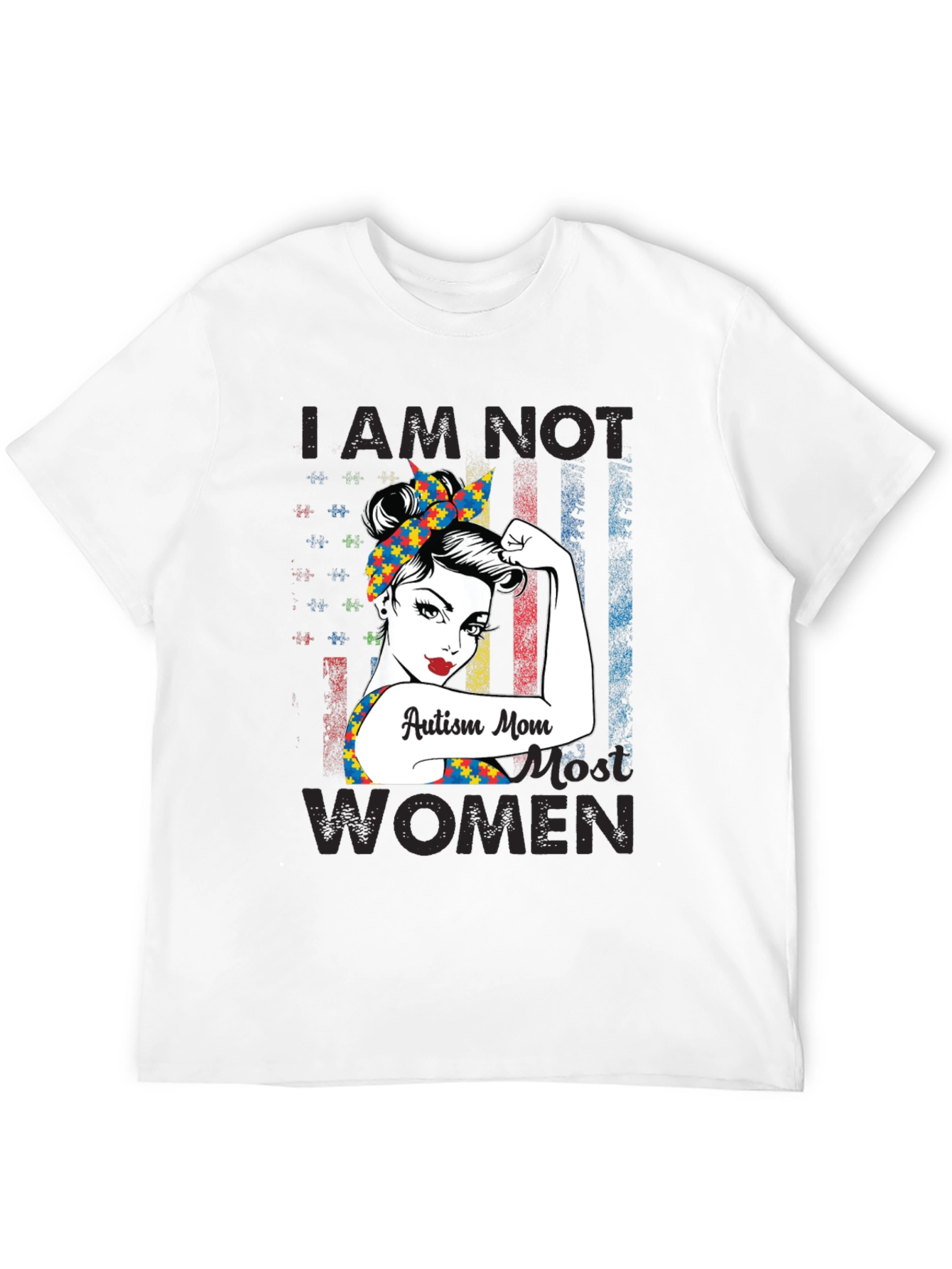 Autism Mom Graphic T-Shirt