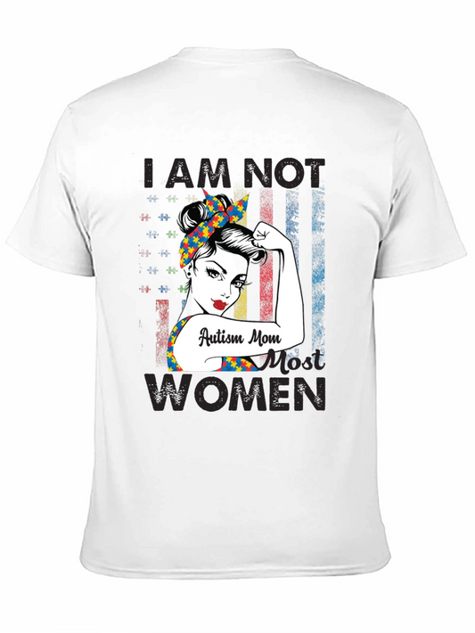 Autism Mom Graphic T-Shirt