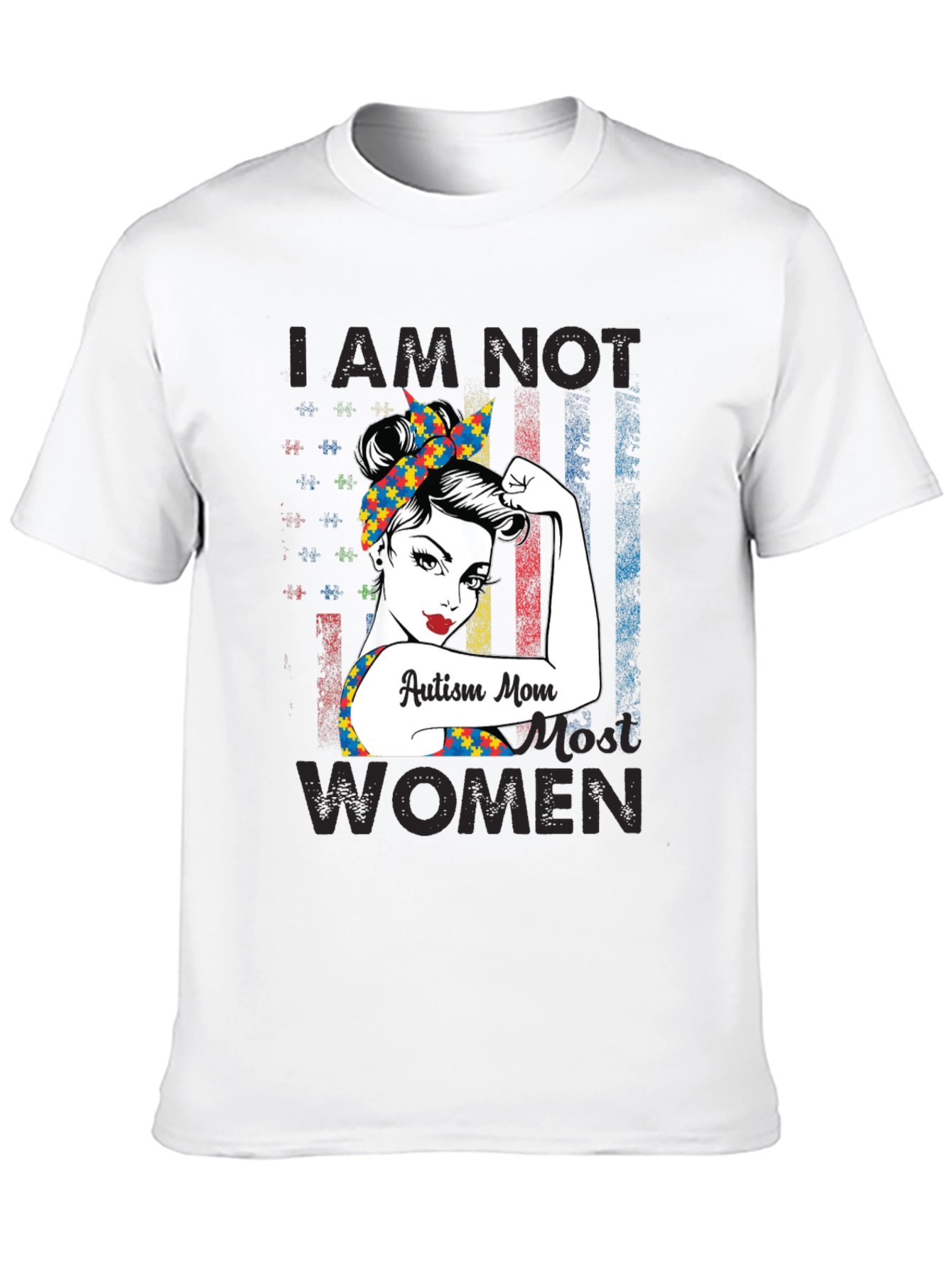 Autism Mom Graphic T-Shirt