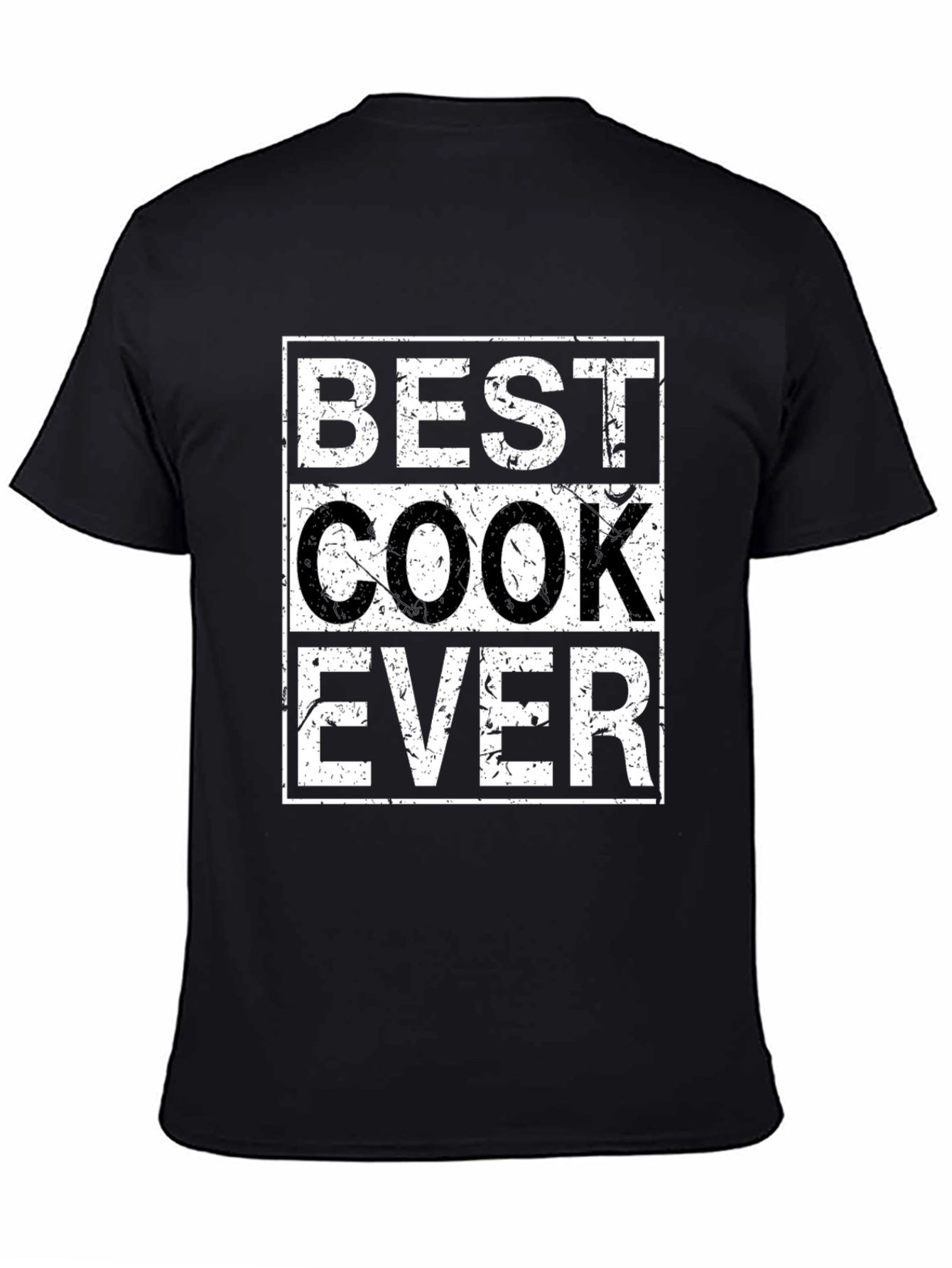 Best Cook Ever T-Shirt - Black Graphic Tee