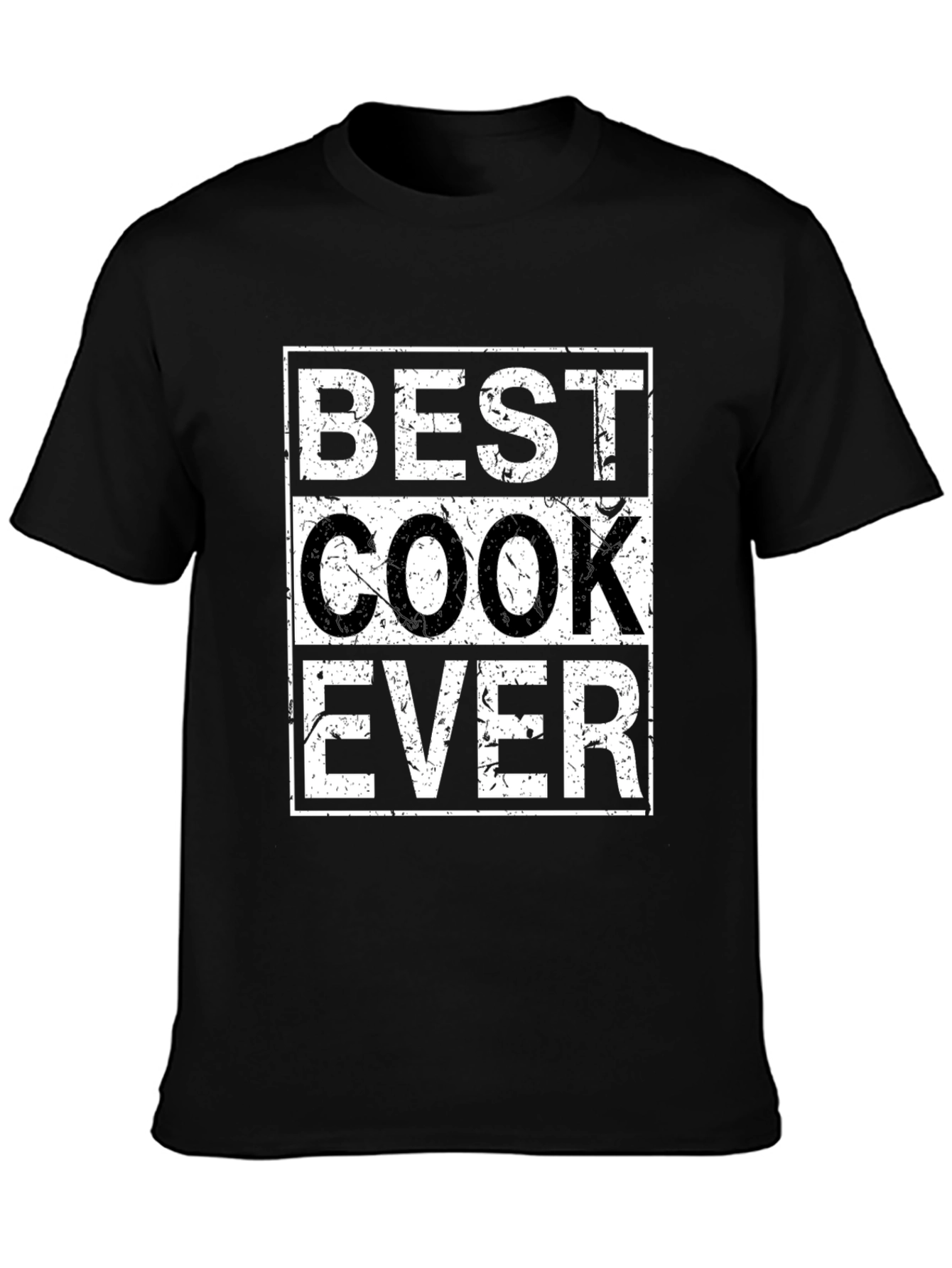 Best Cook Ever T-Shirt - Black Graphic Tee
