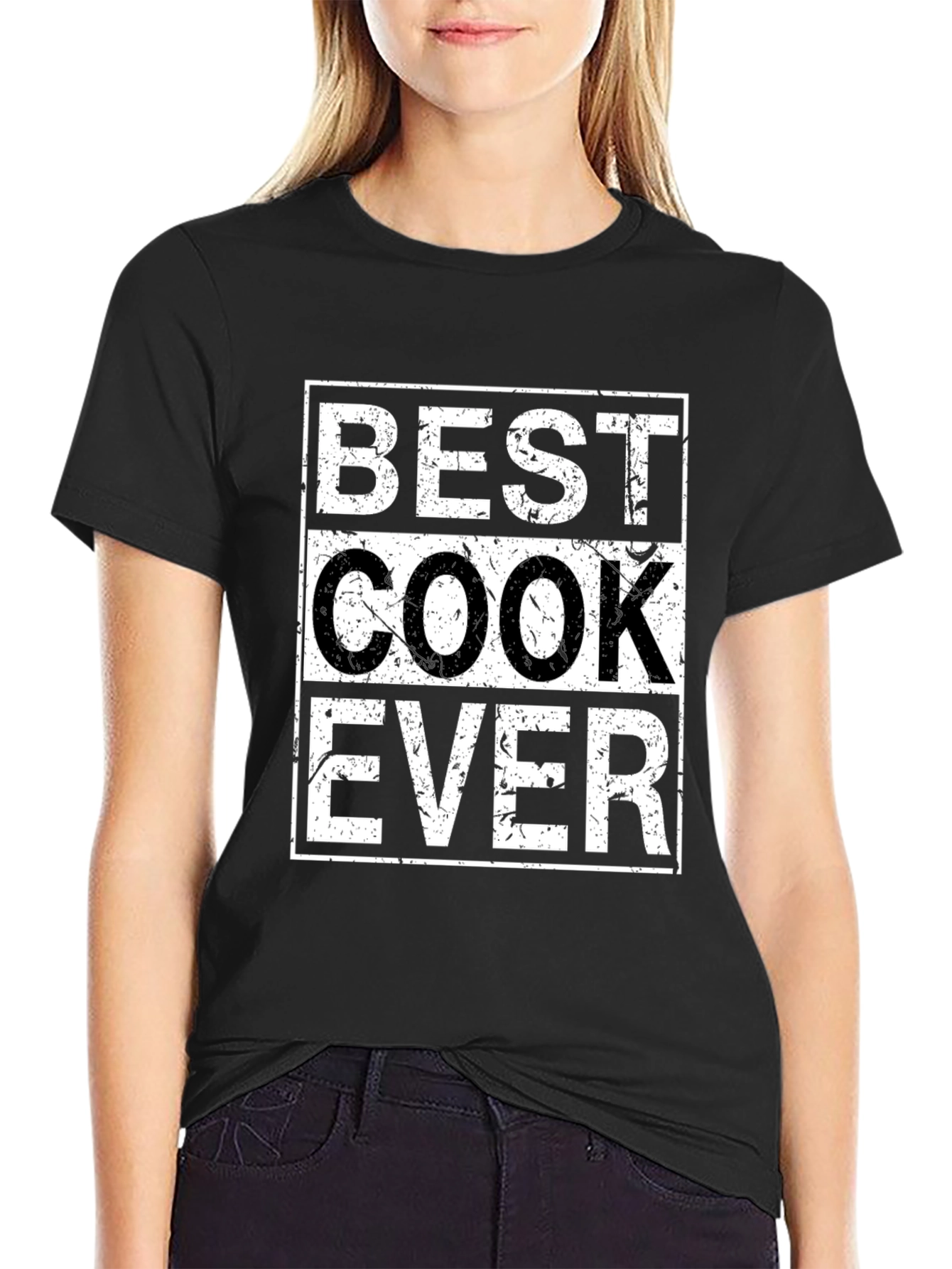 Best Cook Ever T-Shirt - Black Graphic Tee