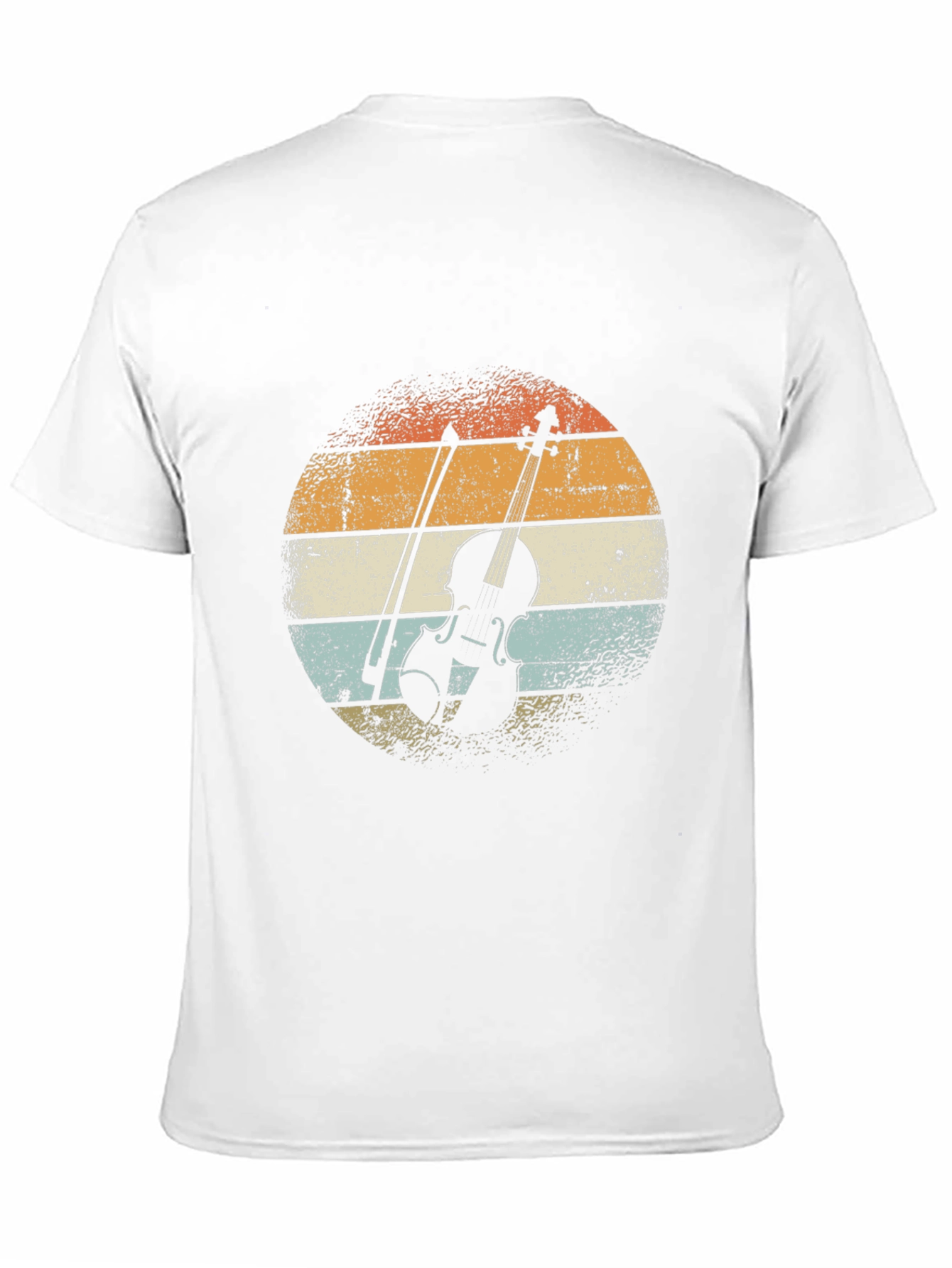 Retro Violin T-Shirt - Musician Apparel