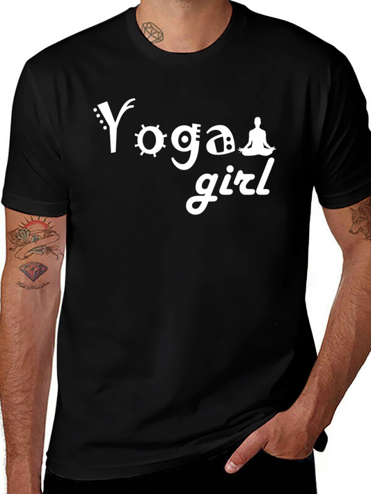 Yoga Girl T-Shirt - Graphic Tee Relaxed Fit