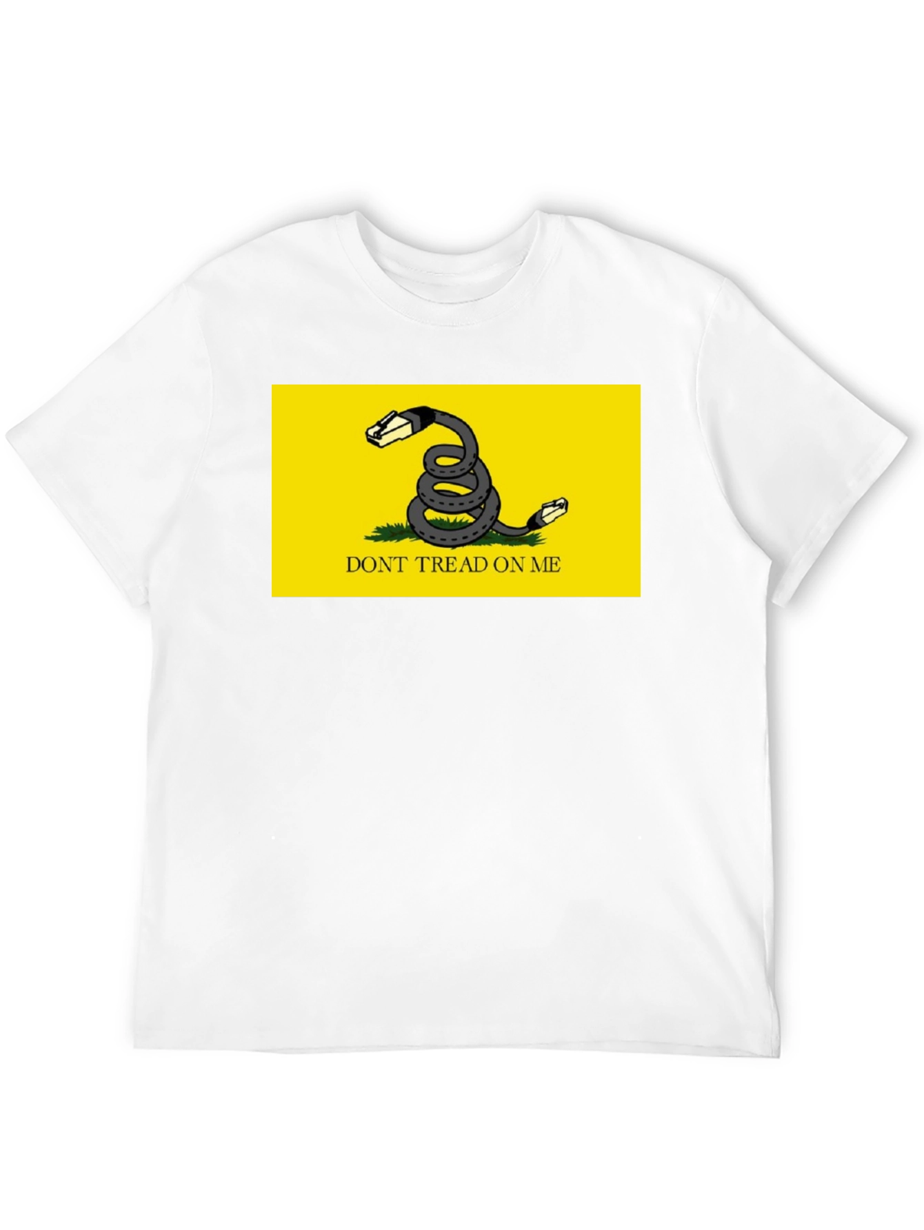 Gadsden Snake Ethernet T-Shirt