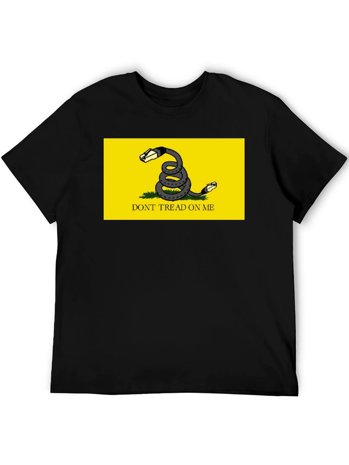 Gadsden Snake Ethernet T-Shirt