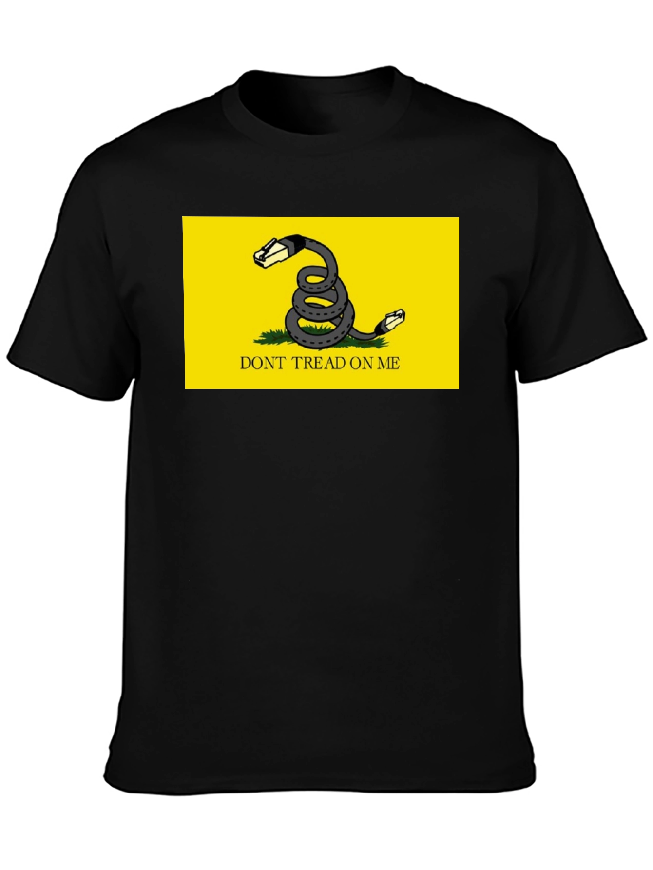 Gadsden Snake Ethernet T-Shirt