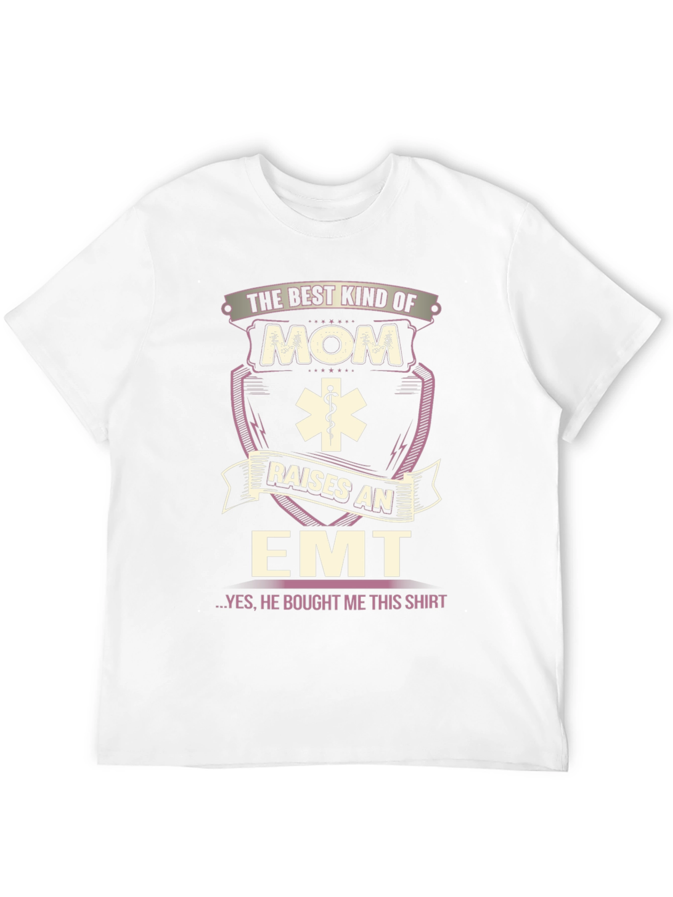 Best Kind of Mom Raises an EMT Graphic T-Shirt