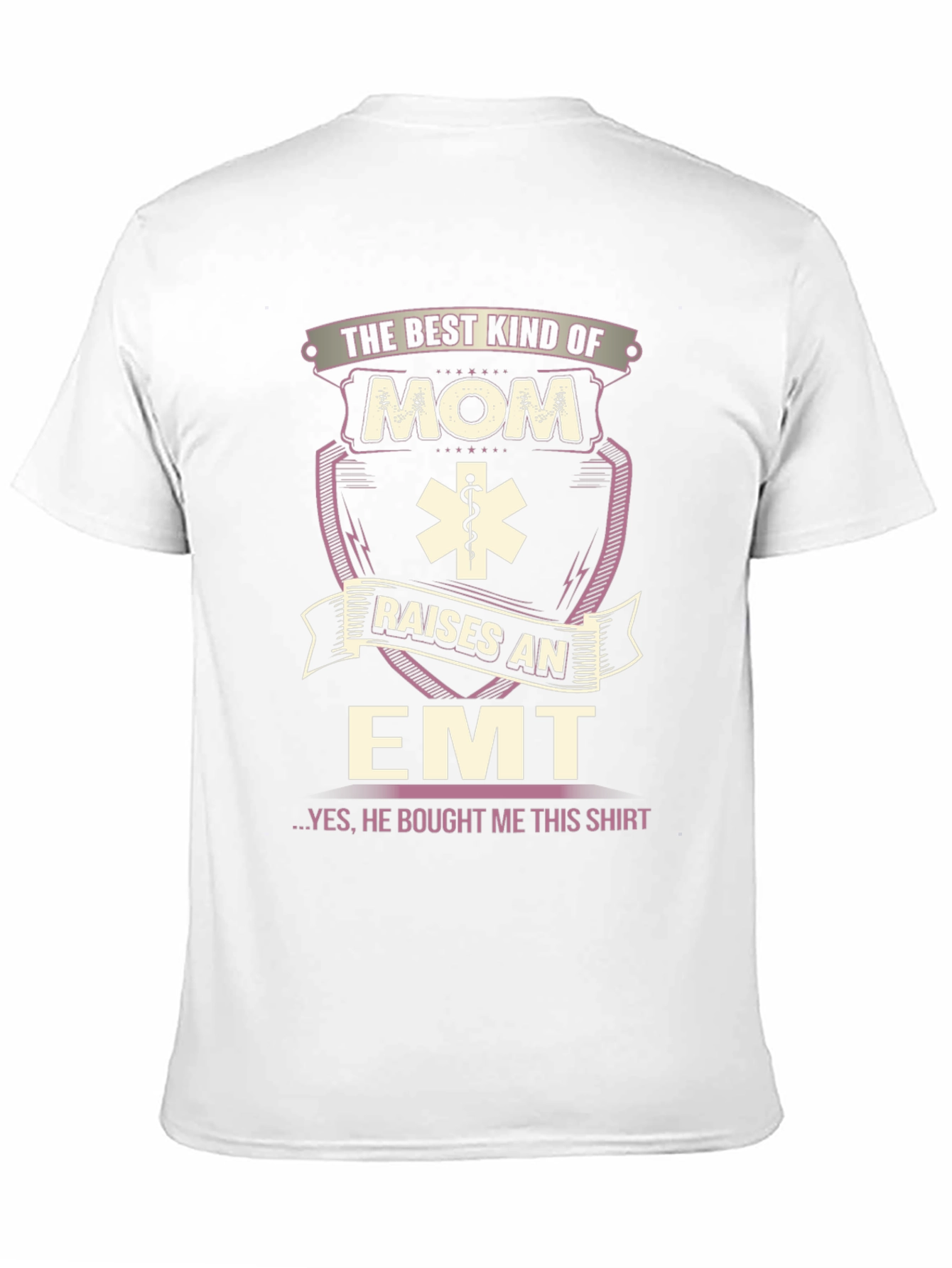 Best Kind of Mom Raises an EMT Graphic T-Shirt