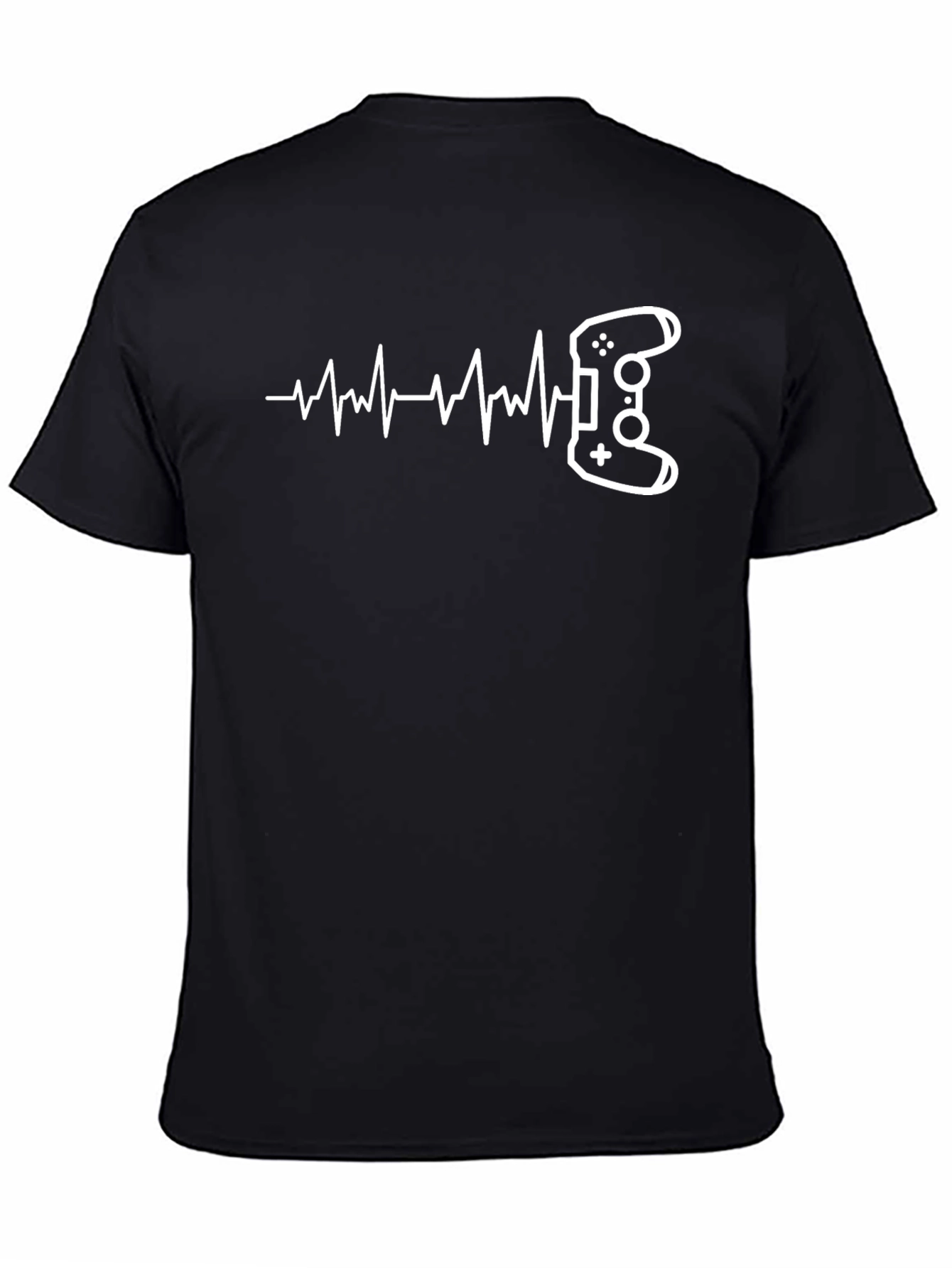 Gamer Heartbeat T-Shirt - Gaming Controller Design