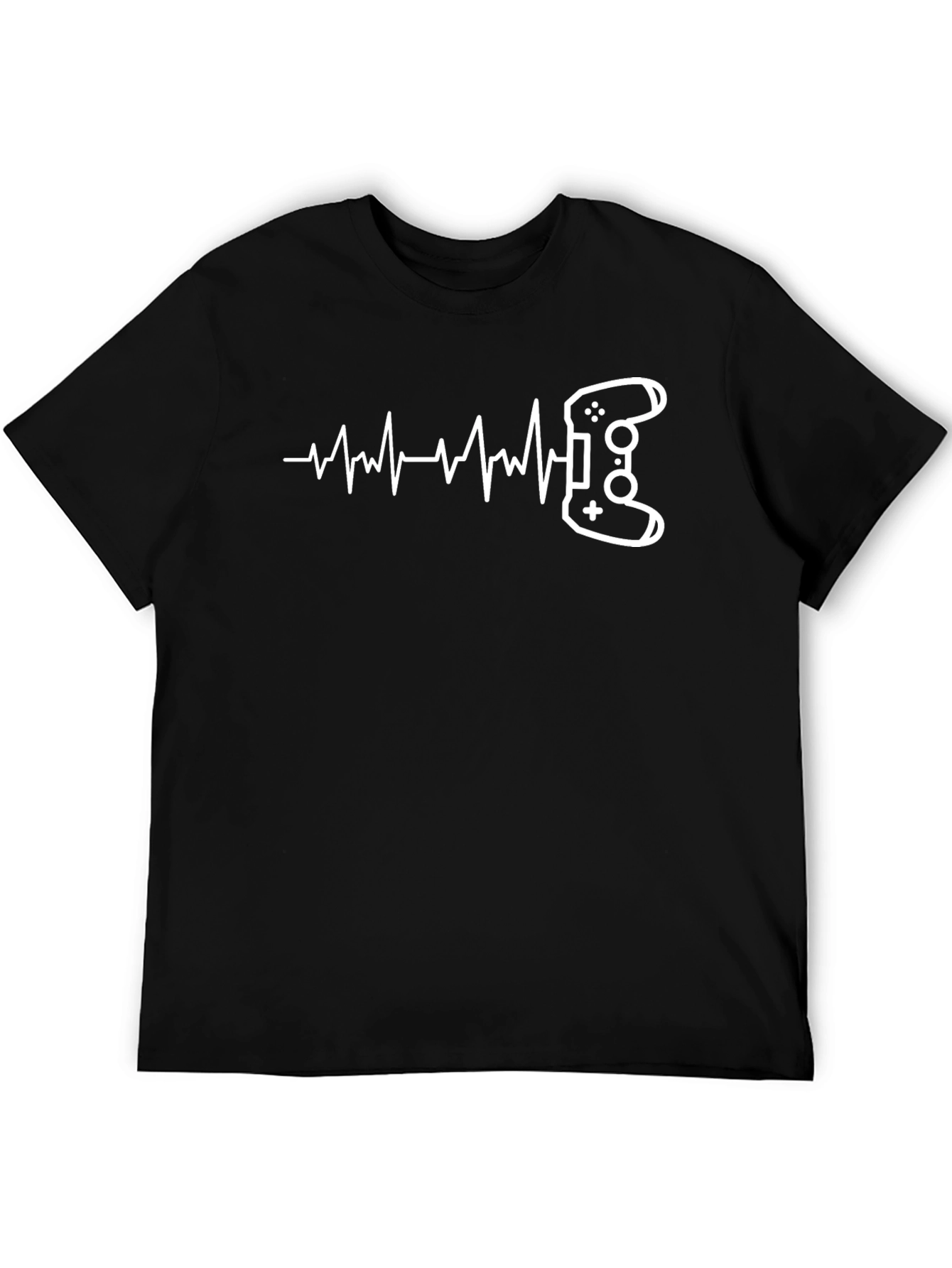 Gamer Heartbeat T-Shirt - Gaming Controller Design
