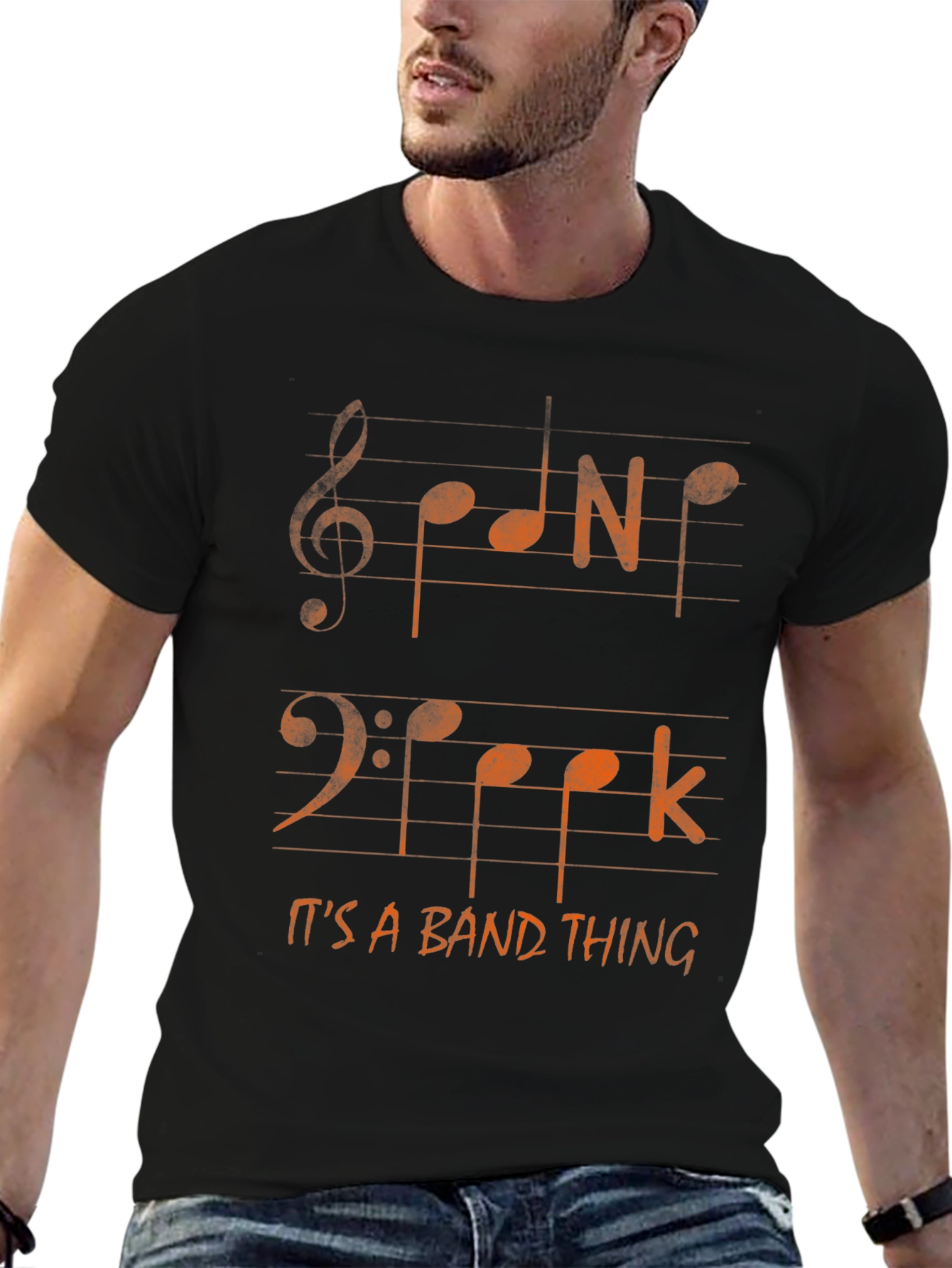Music Notes T-Shirt - Band Thing