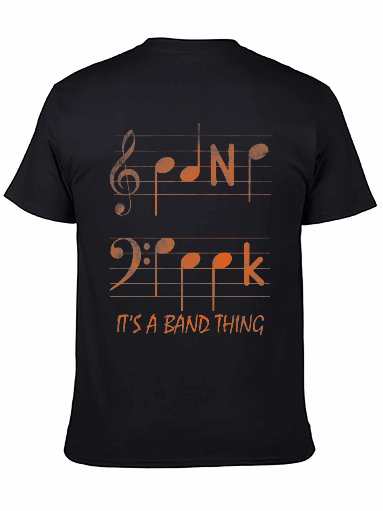Music Notes T-Shirt - Band Thing