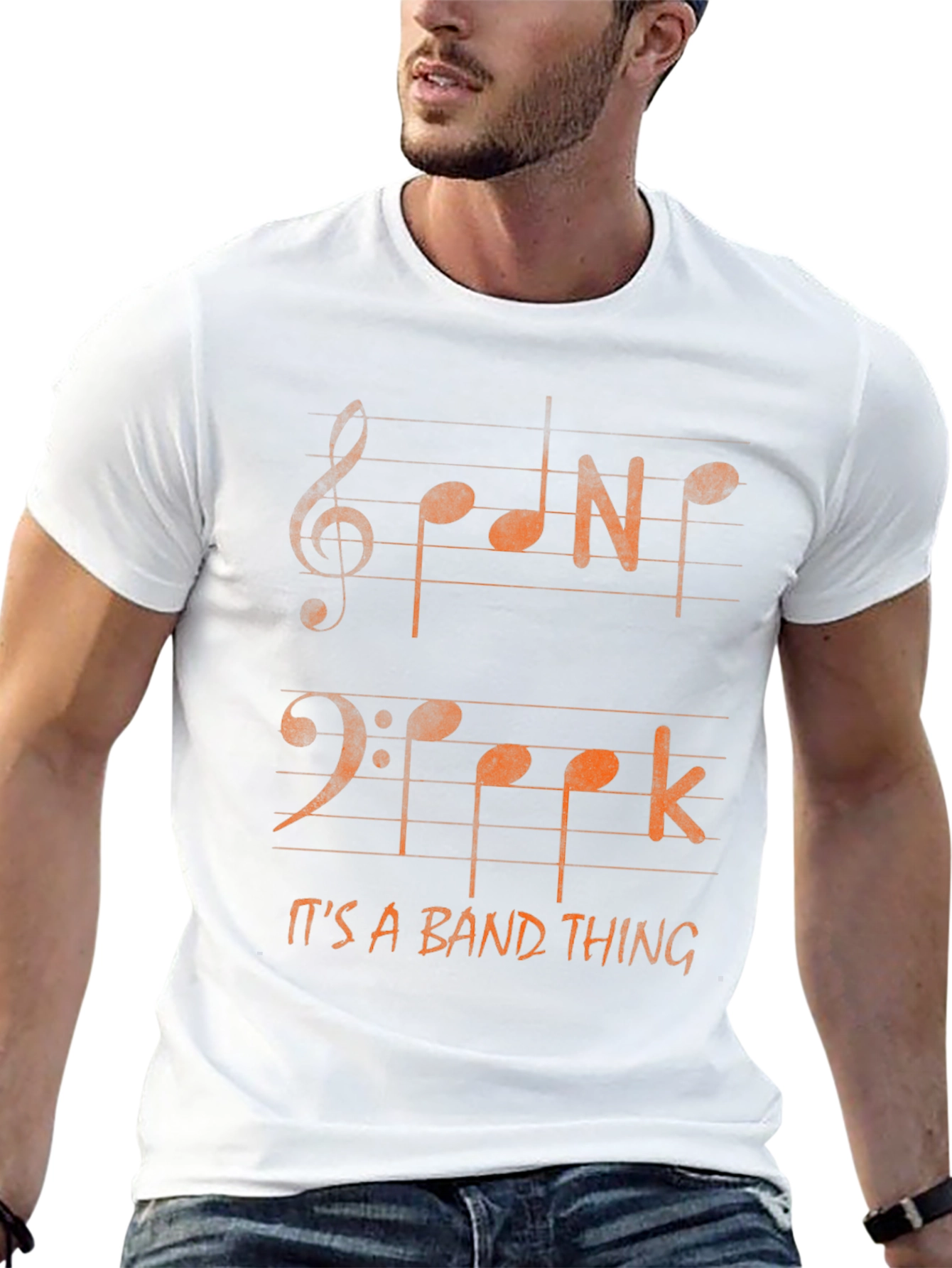 Music Notes T-Shirt - Band Thing