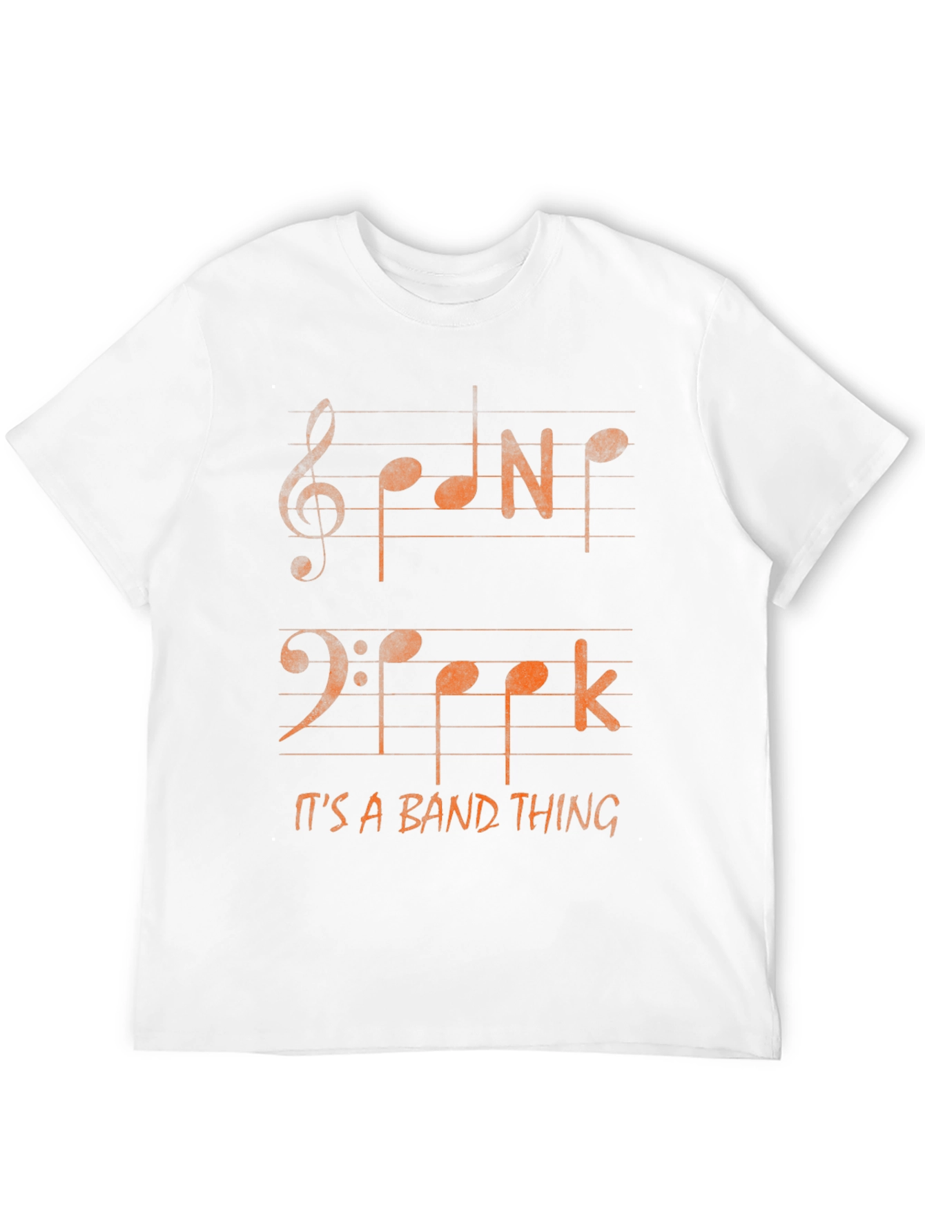 Music Notes T-Shirt - Band Thing