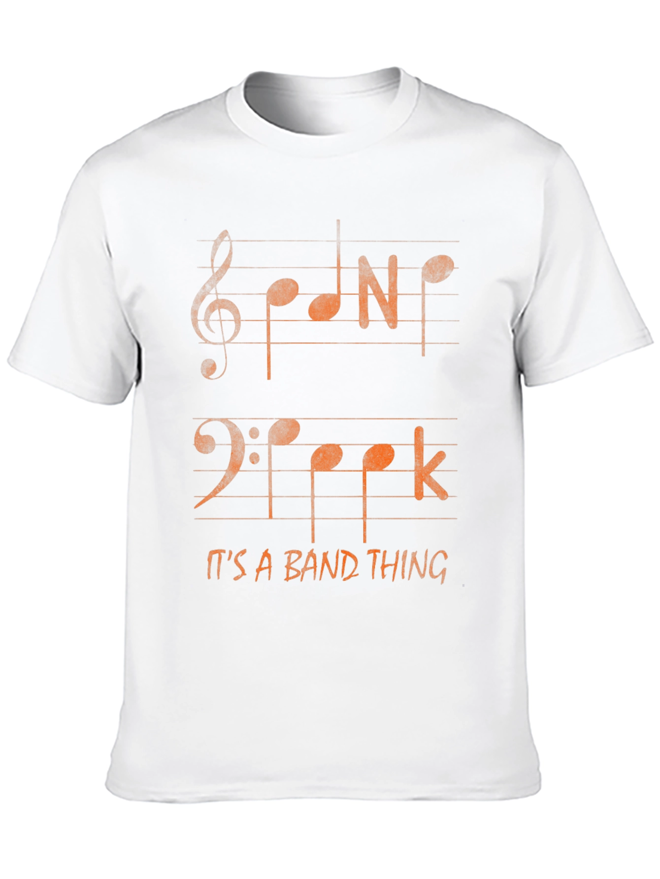 Music Notes T-Shirt - Band Thing