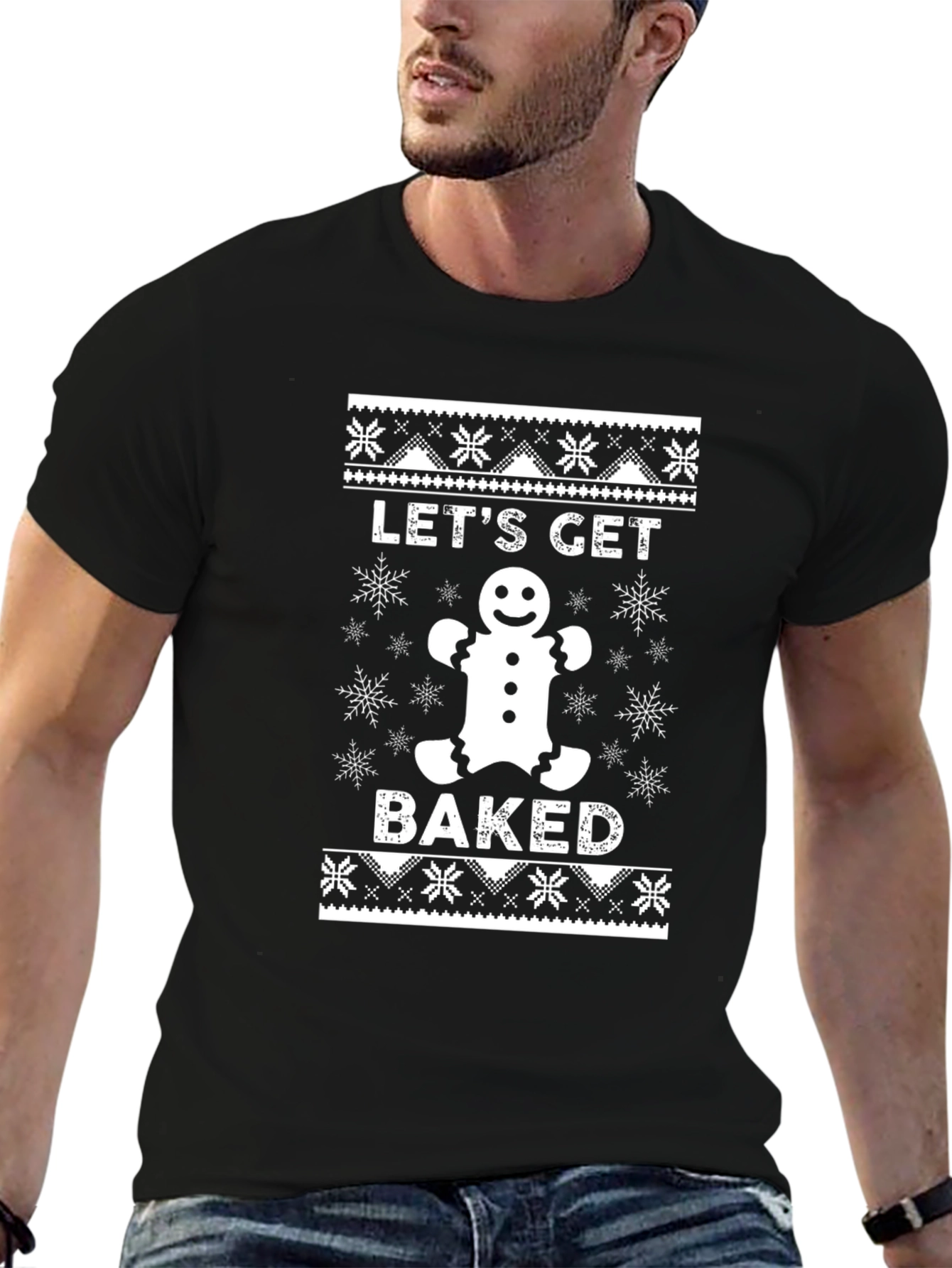 Lets Get Baked Christmas Holiday T-Shirt