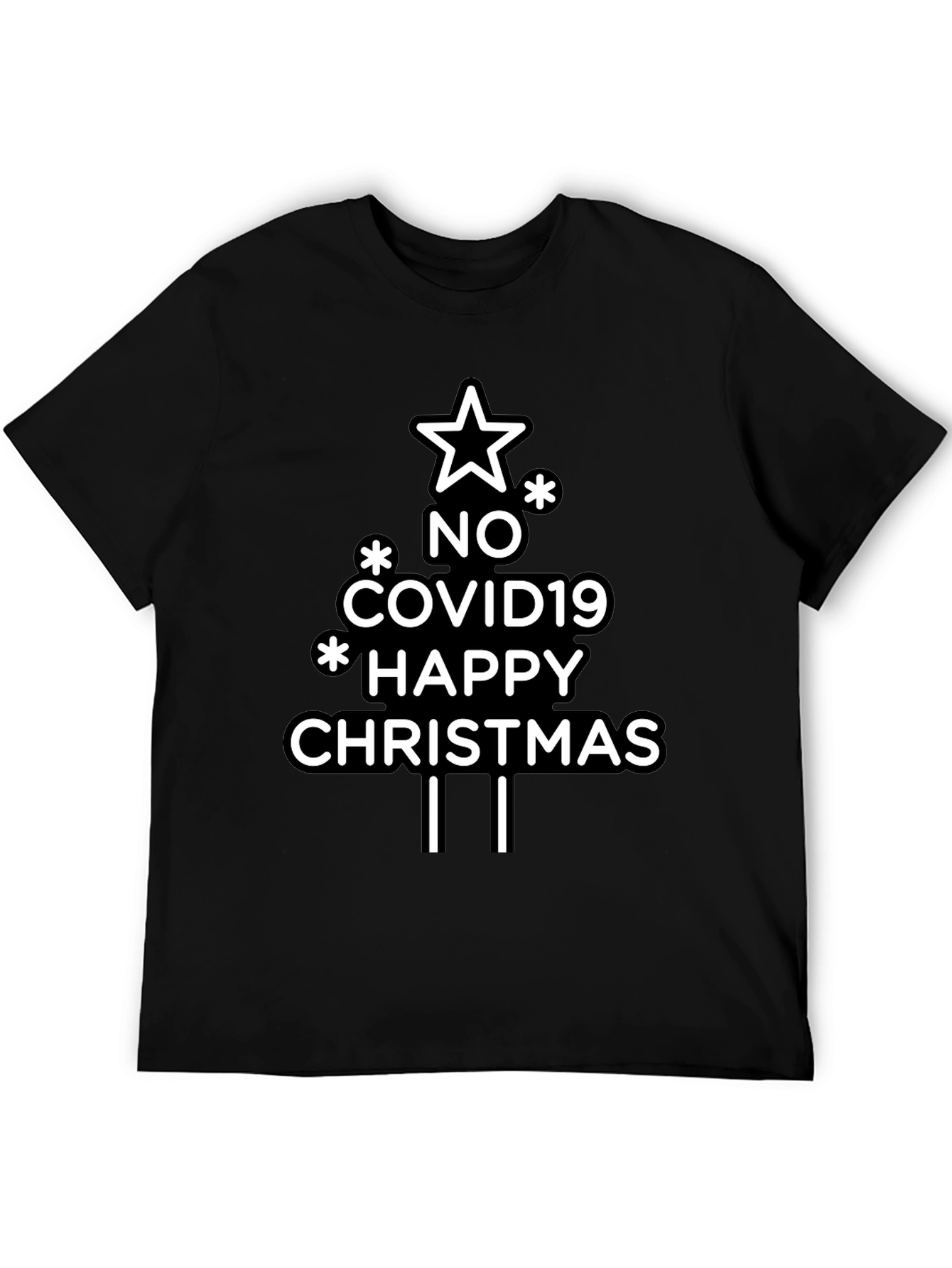 No Covid19 Happy Christmas T-Shirt