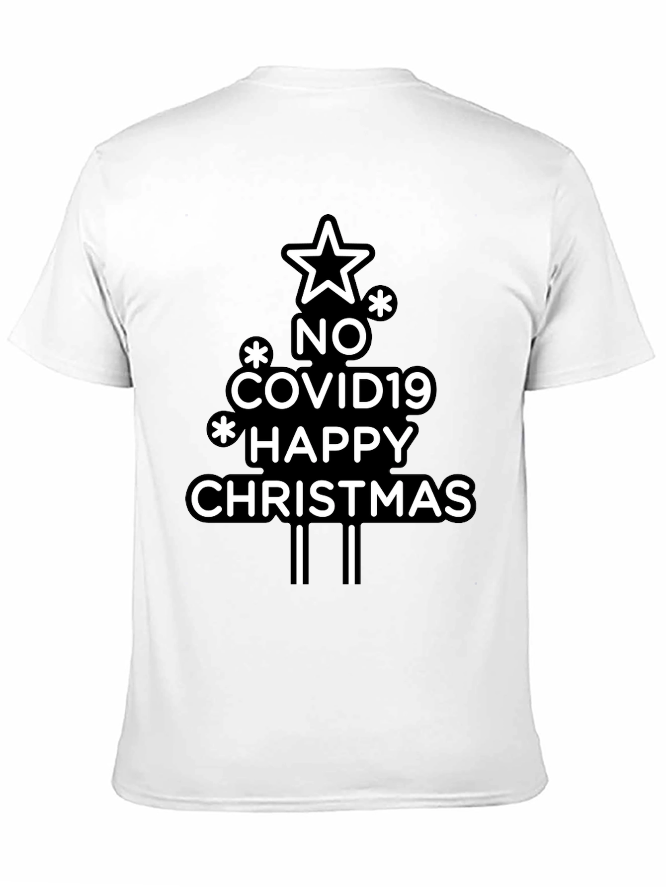 No Covid19 Happy Christmas T-Shirt