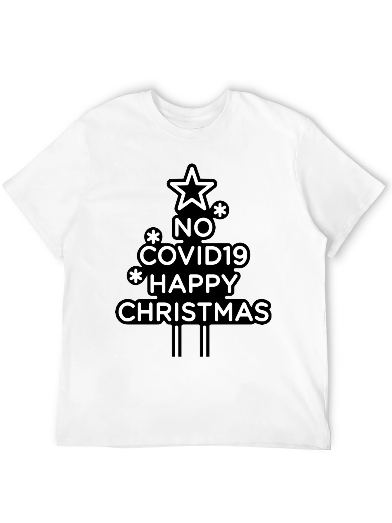 No Covid19 Happy Christmas T-Shirt