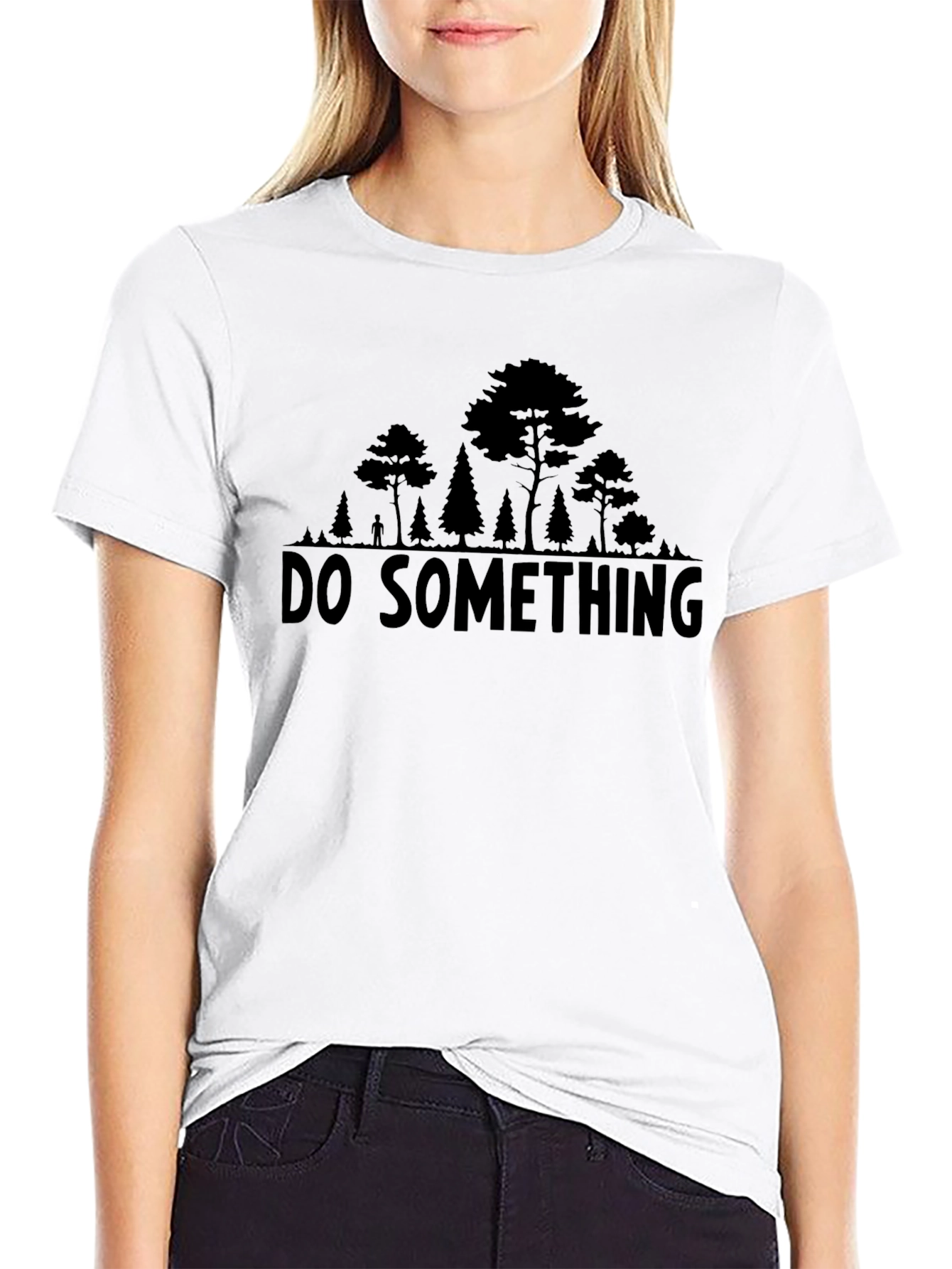 Do Something Graphic T-Shirt - Forest Design Tee