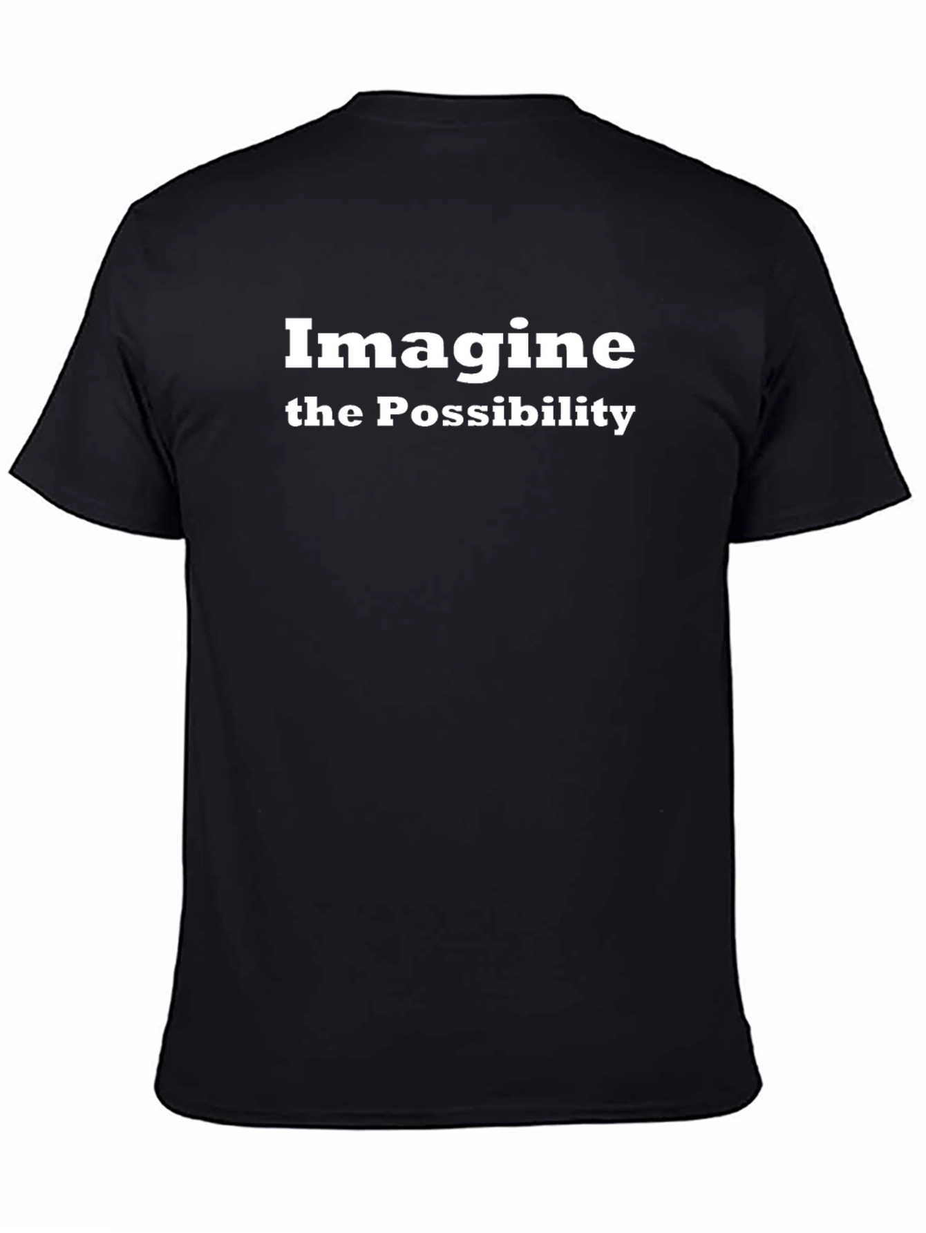 Imagine the Possibility T-Shirt - Black