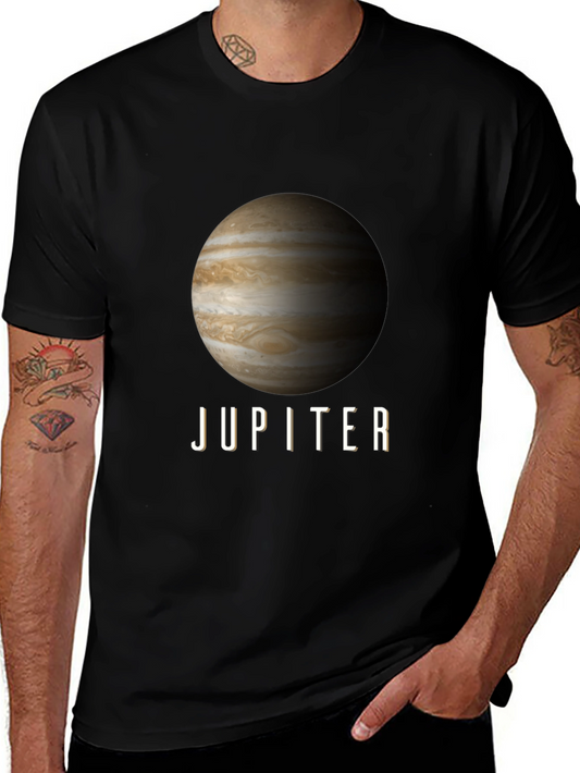 Jupiter Planet Graphic Tee - Stylish Astronomy Shirt