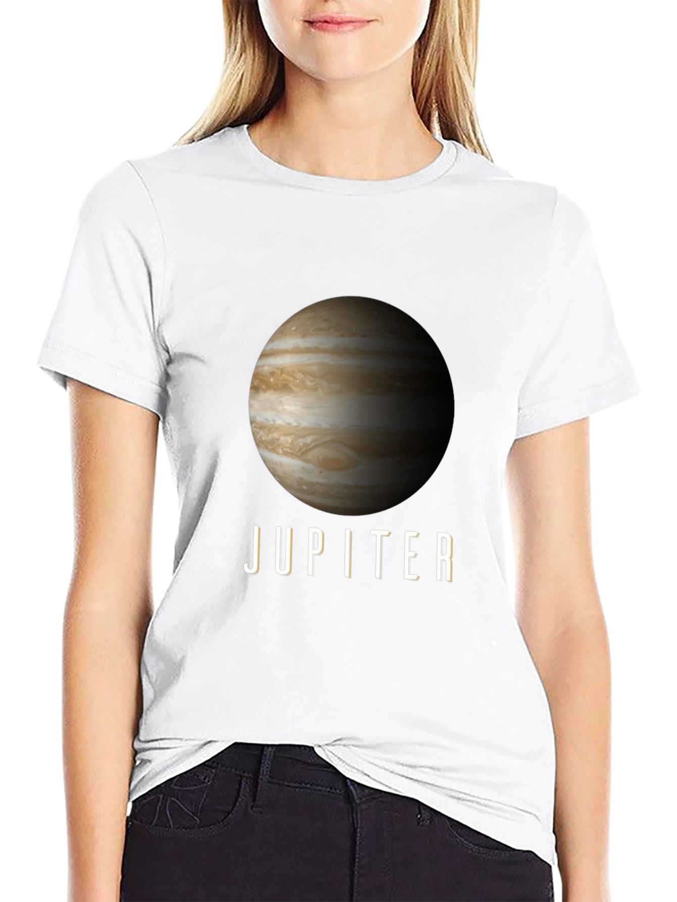 Jupiter Planet Graphic Tee - Stylish Astronomy Shirt