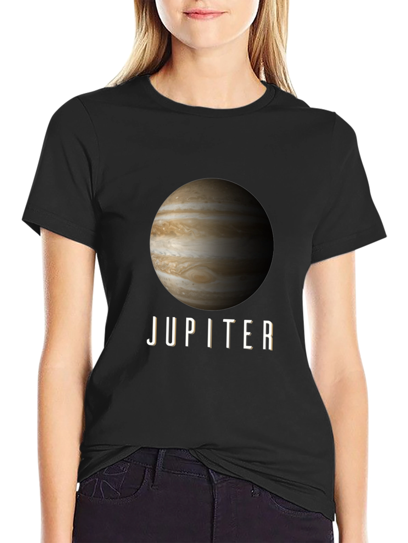 Jupiter Planet Graphic Tee - Stylish Astronomy Shirt