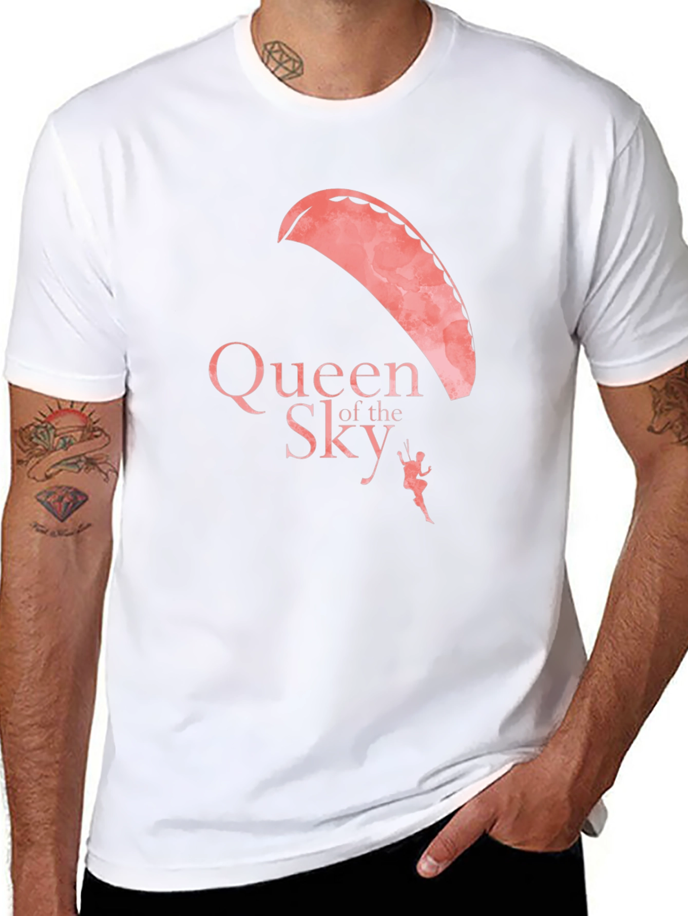 Queen of the Sky Black Graphic Tee