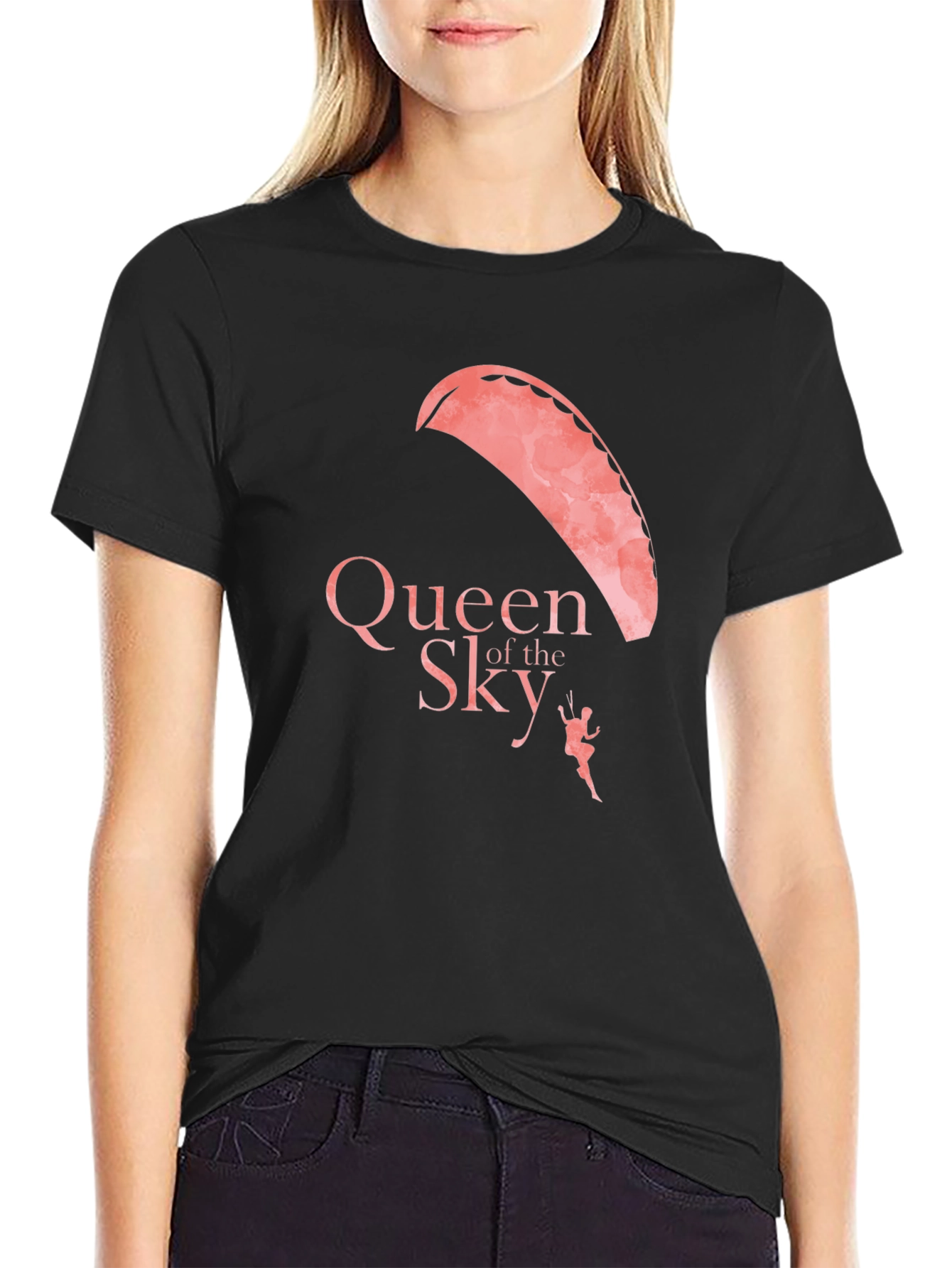 Queen of the Sky Black Graphic Tee